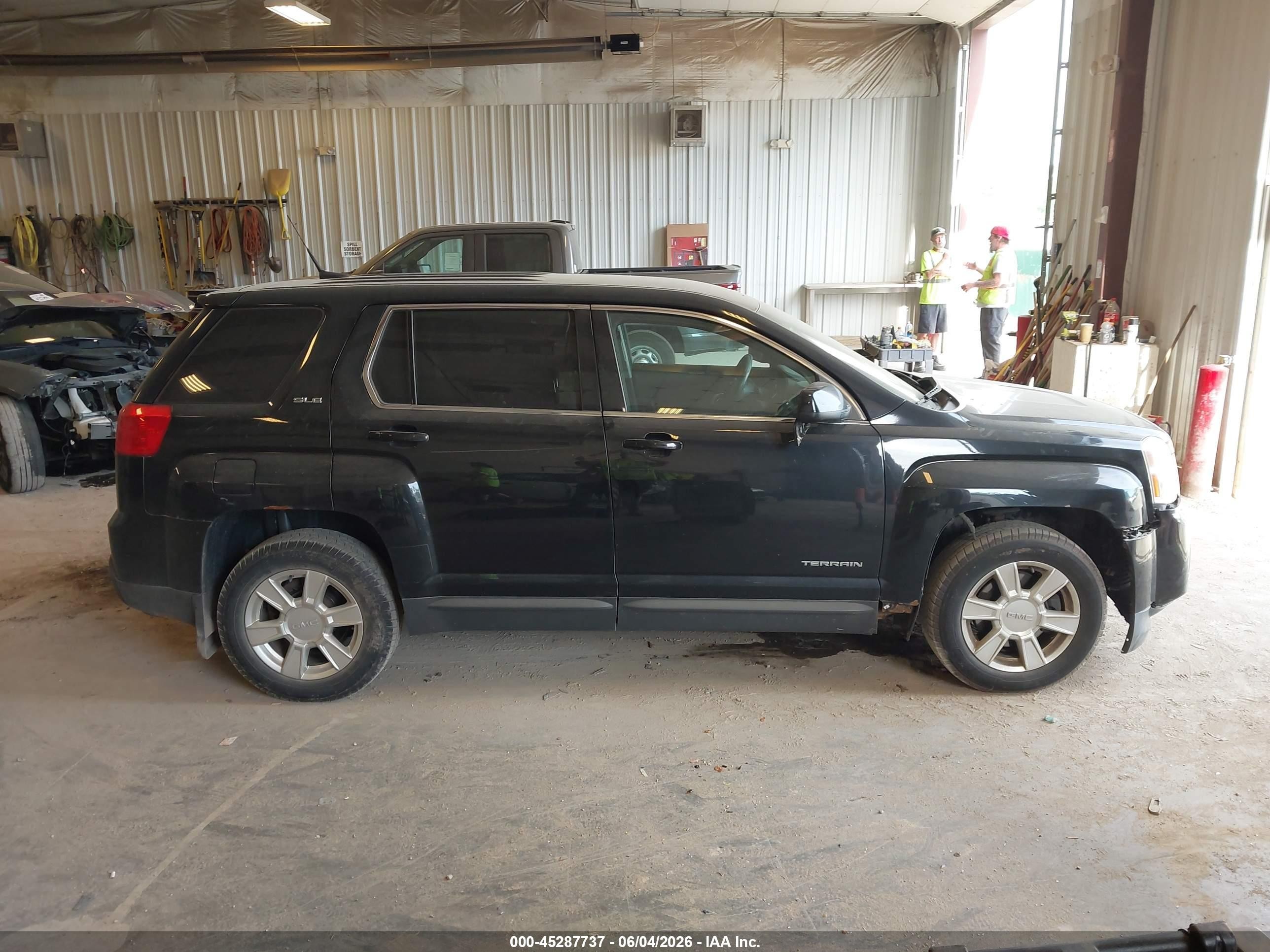 2012 Gmc Terrain Sle-1 Black vin: 2GKALMEK0C6281164