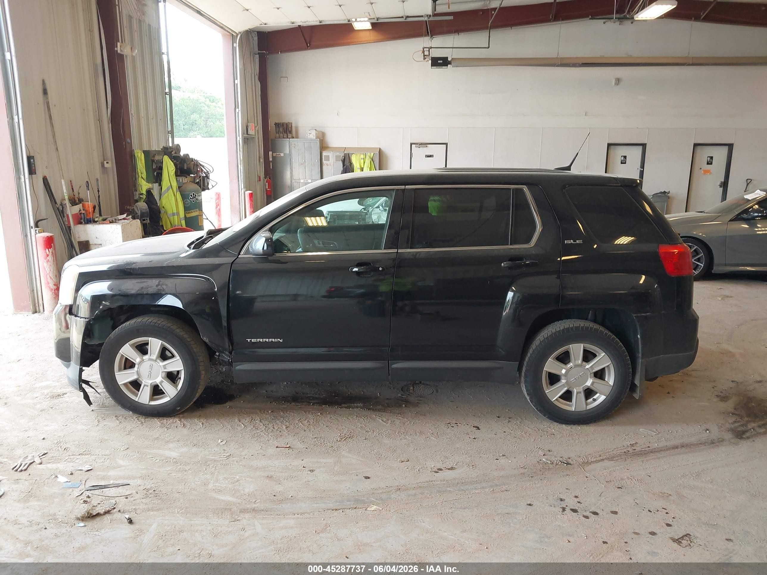2012 Gmc Terrain Sle-1 Black vin: 2GKALMEK0C6281164