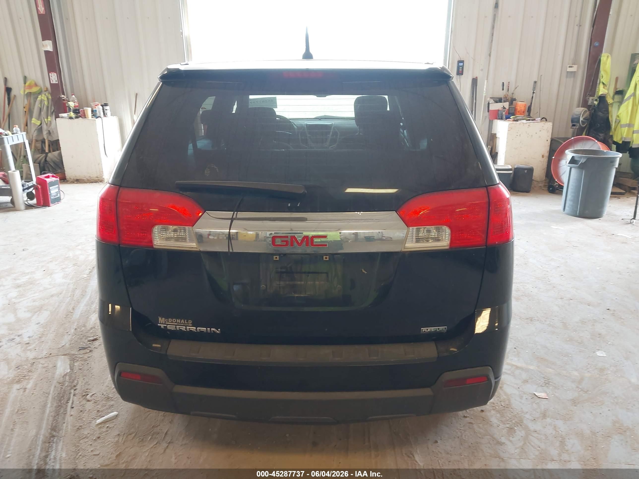 2012 Gmc Terrain Sle-1 Black vin: 2GKALMEK0C6281164