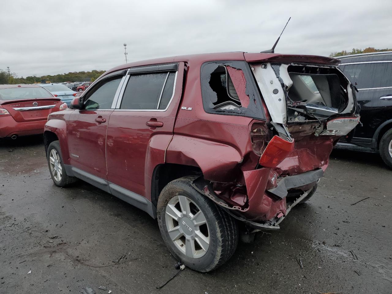 2012 Gmc Terrain Sle Red vin: 2GKALMEK0C6297817