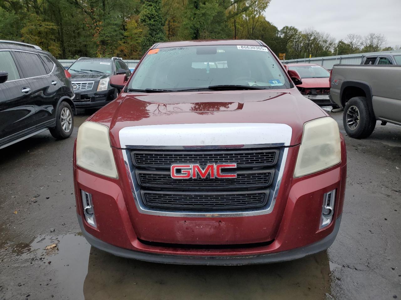 2012 Gmc Terrain Sle Red vin: 2GKALMEK0C6297817