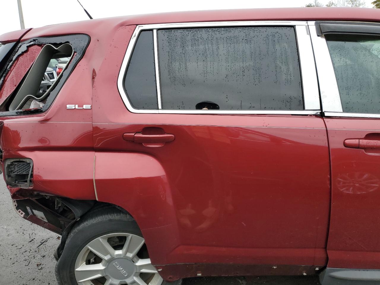 2012 Gmc Terrain Sle Red vin: 2GKALMEK0C6297817