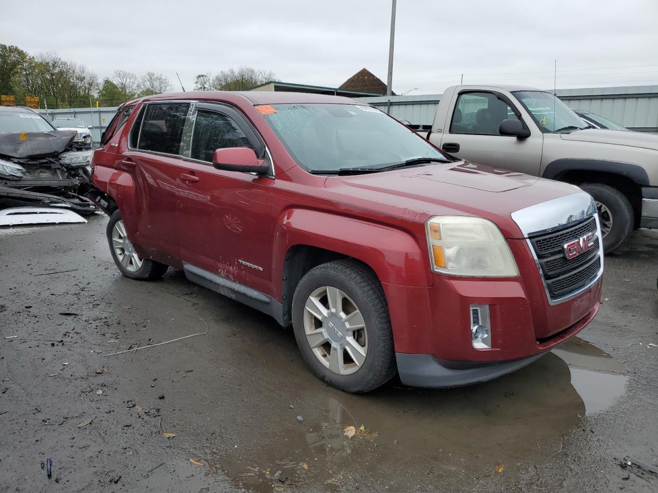 2012 Gmc Terrain Sle Red vin: 2GKALMEK0C6297817