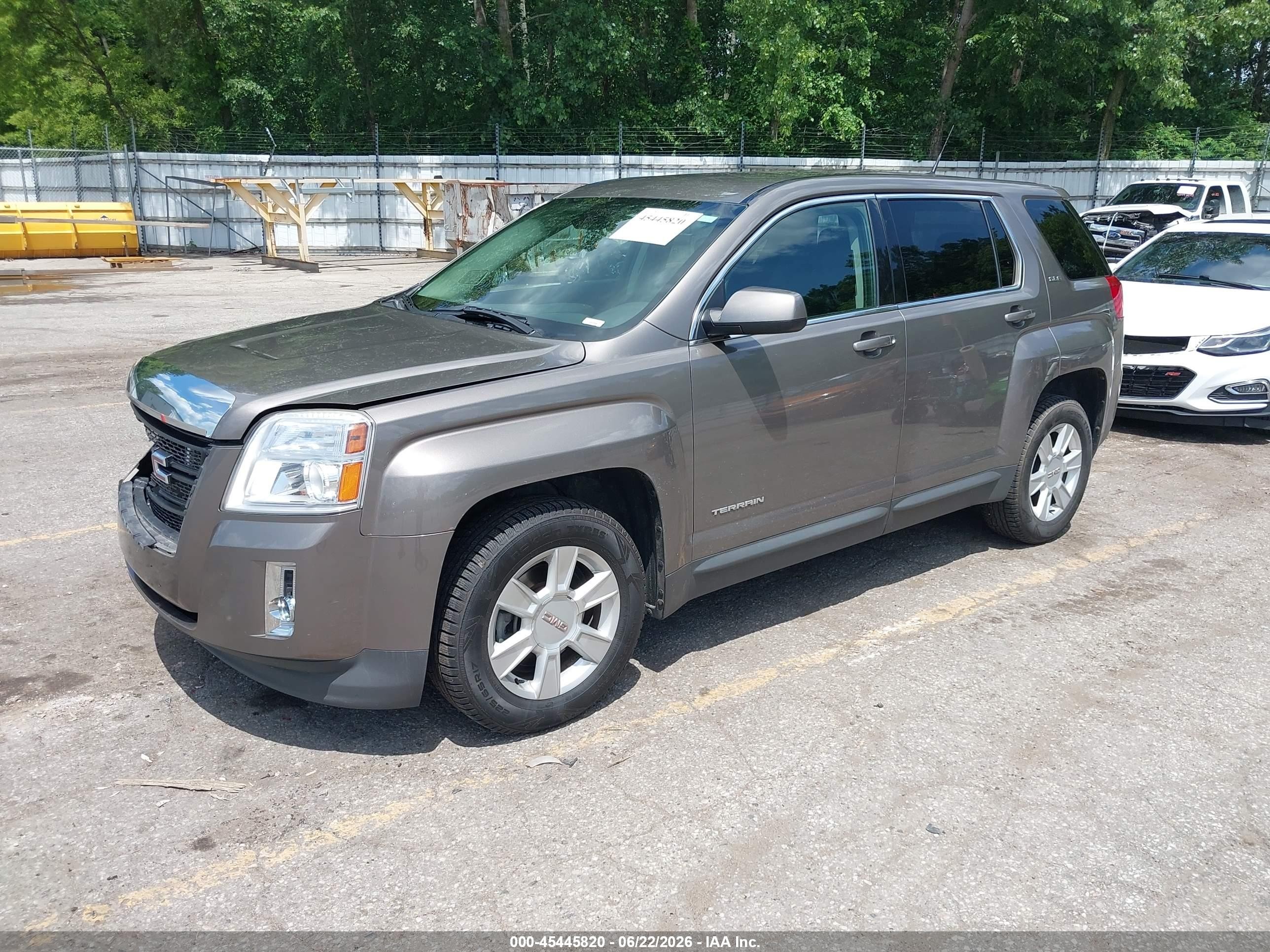 2012 Gmc Terrain Sle-1 Коричневый vin: 2GKALMEK0C6395682