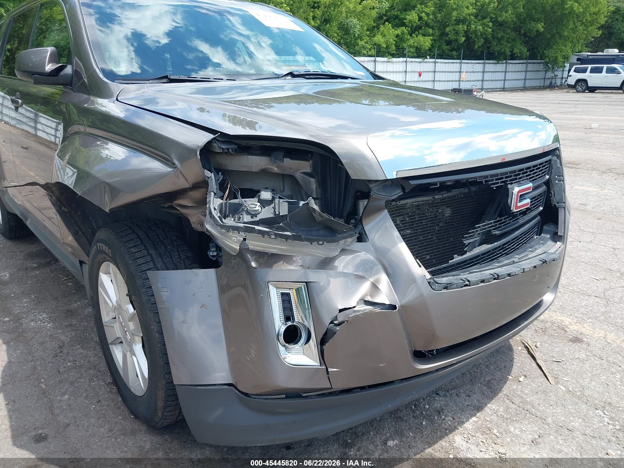 2012 Gmc Terrain Sle-1 Коричневый vin: 2GKALMEK0C6395682