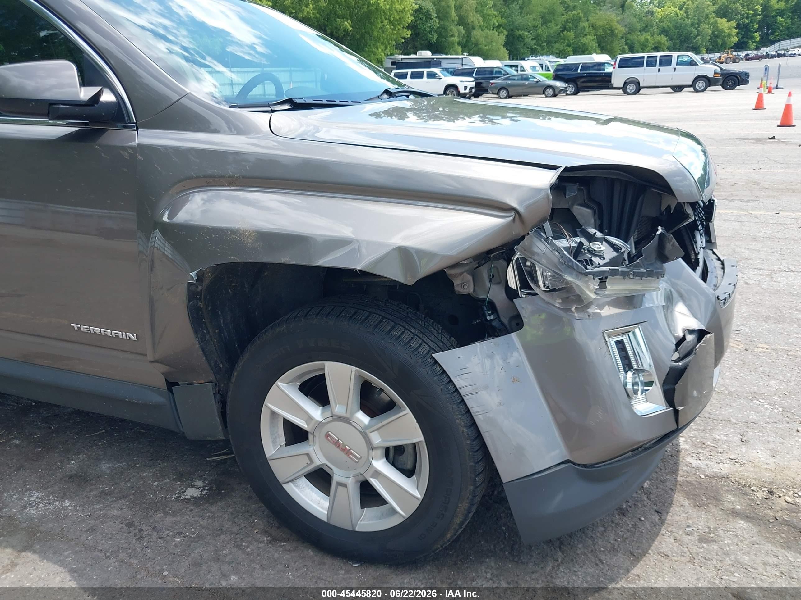 2012 Gmc Terrain Sle-1 Коричневый vin: 2GKALMEK0C6395682