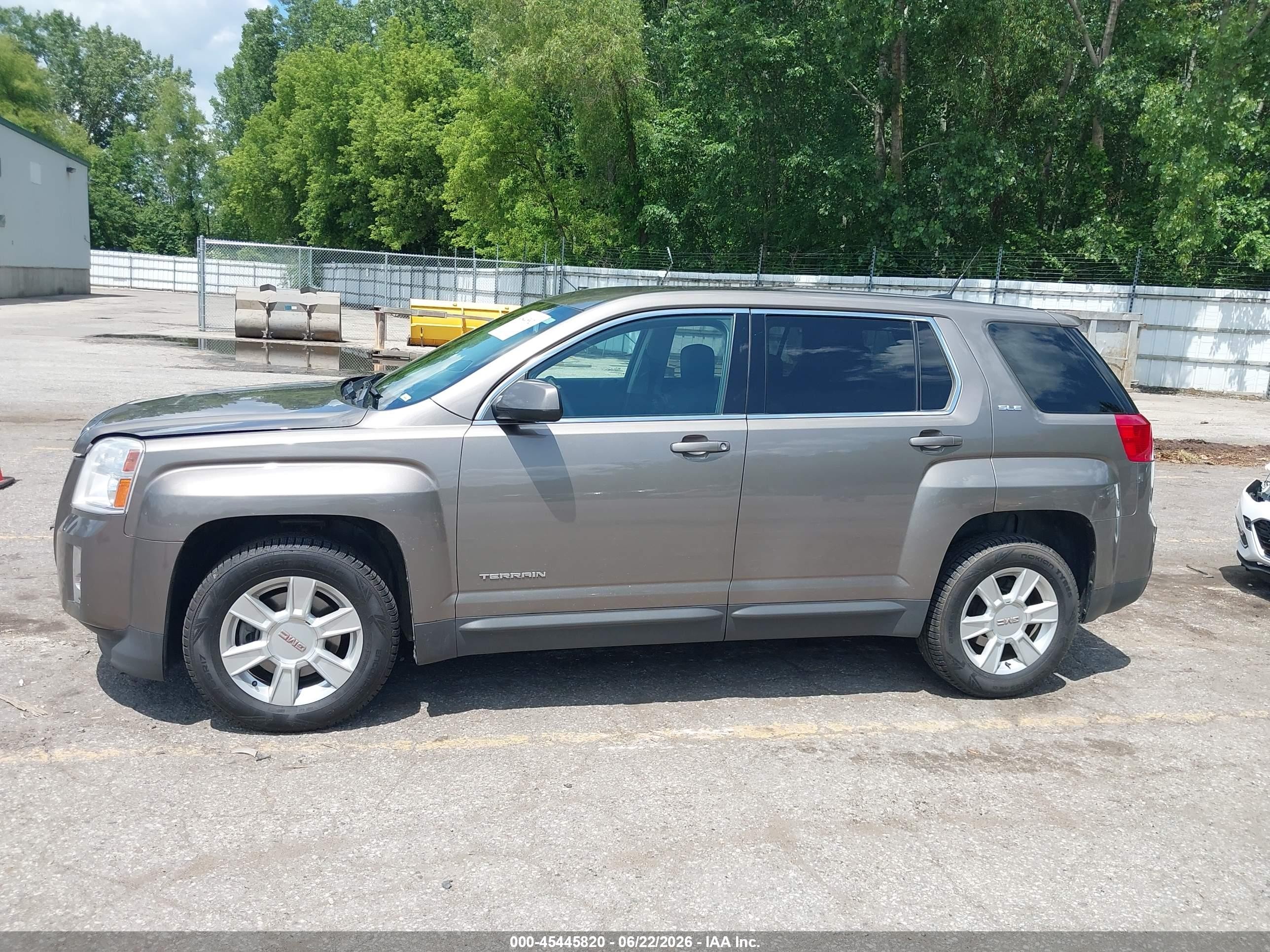2012 Gmc Terrain Sle-1 Коричневый vin: 2GKALMEK0C6395682