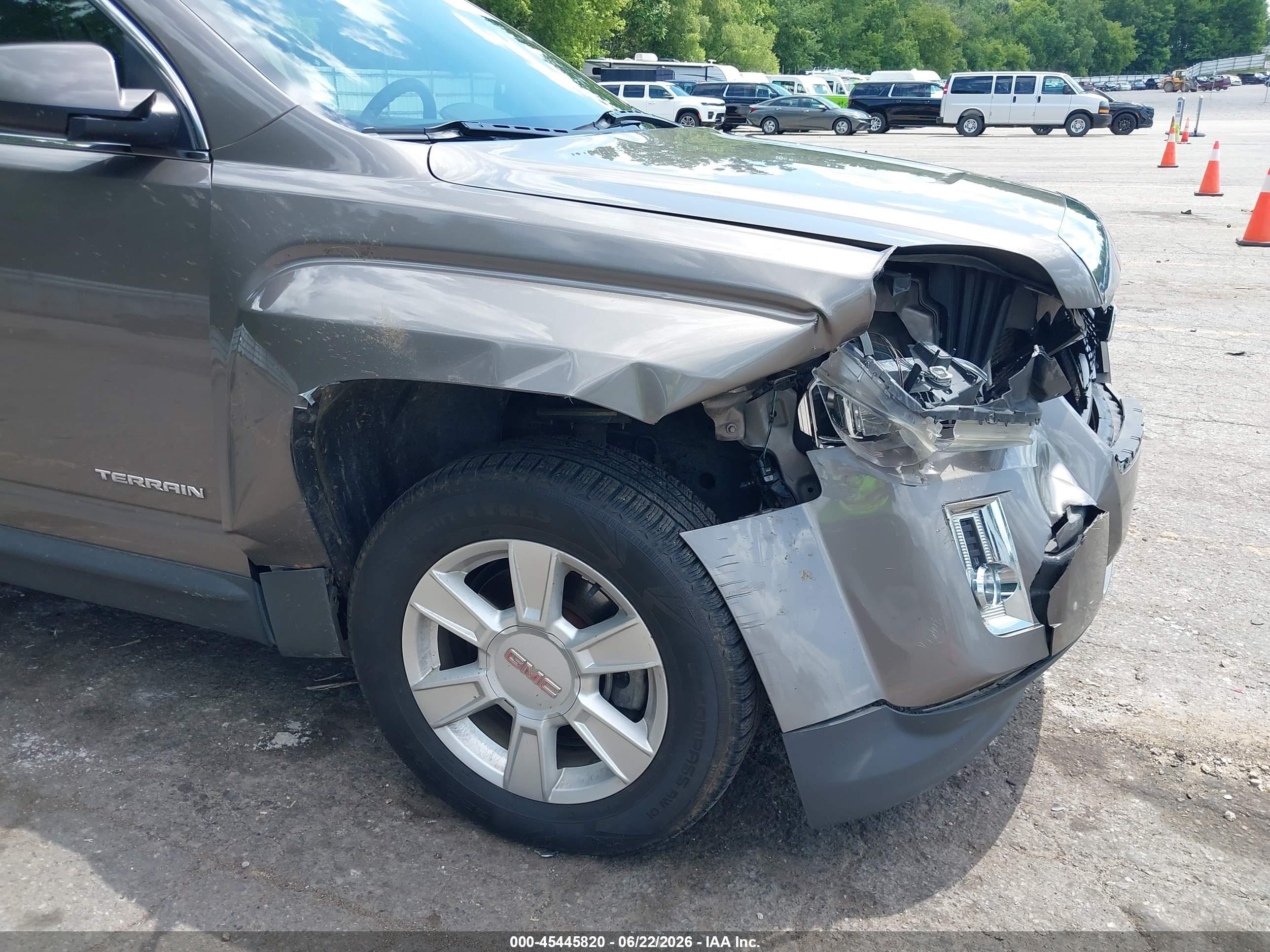 2012 Gmc Terrain Sle-1 Коричневый vin: 2GKALMEK0C6395682