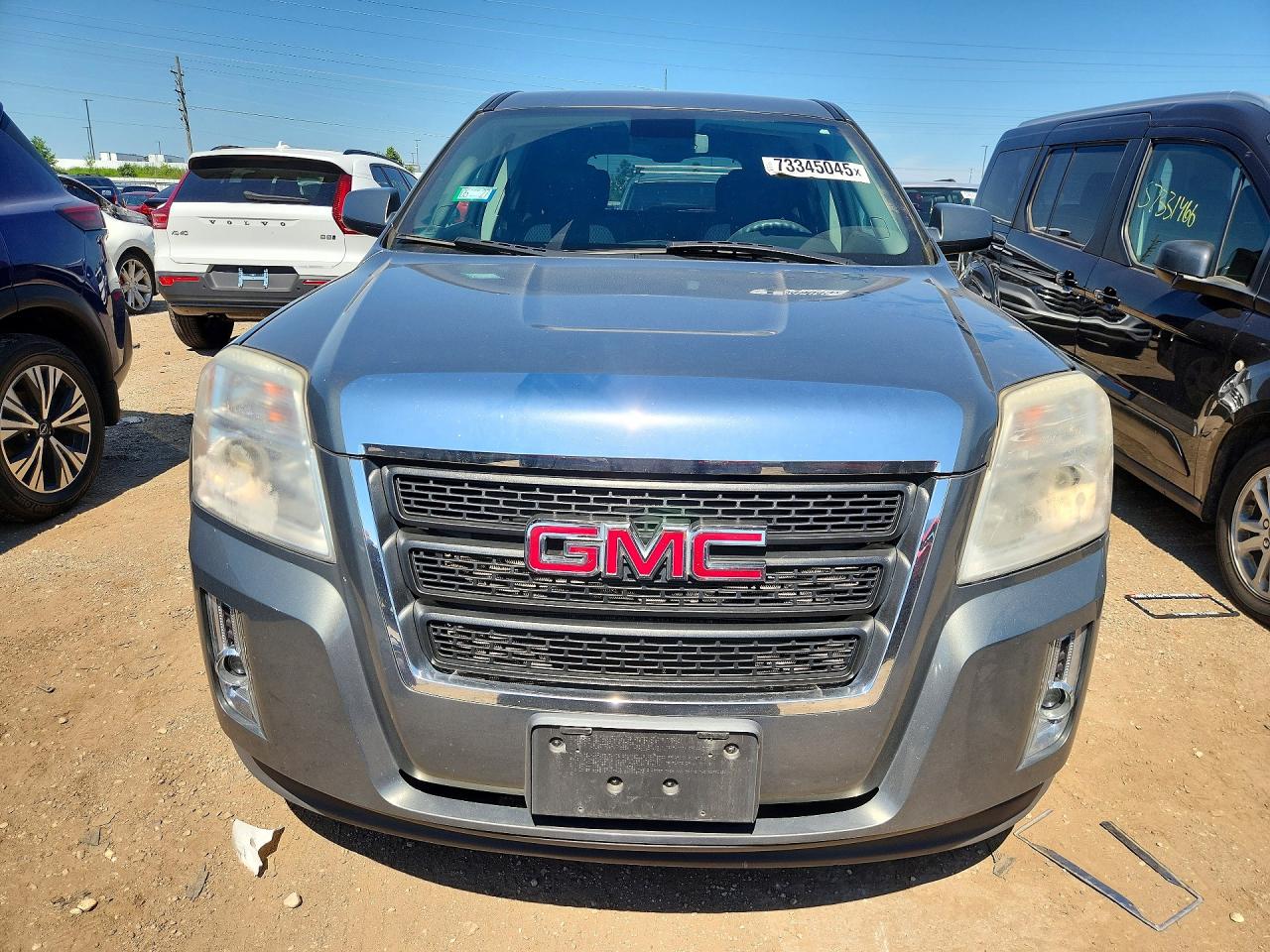 2013 Gmc Terrain Sle Gray vin: 2GKALMEK0D6135851