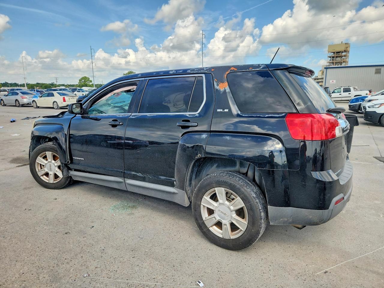 2013 Gmc Terrain Sle Черный vin: 2GKALMEK0D6184967