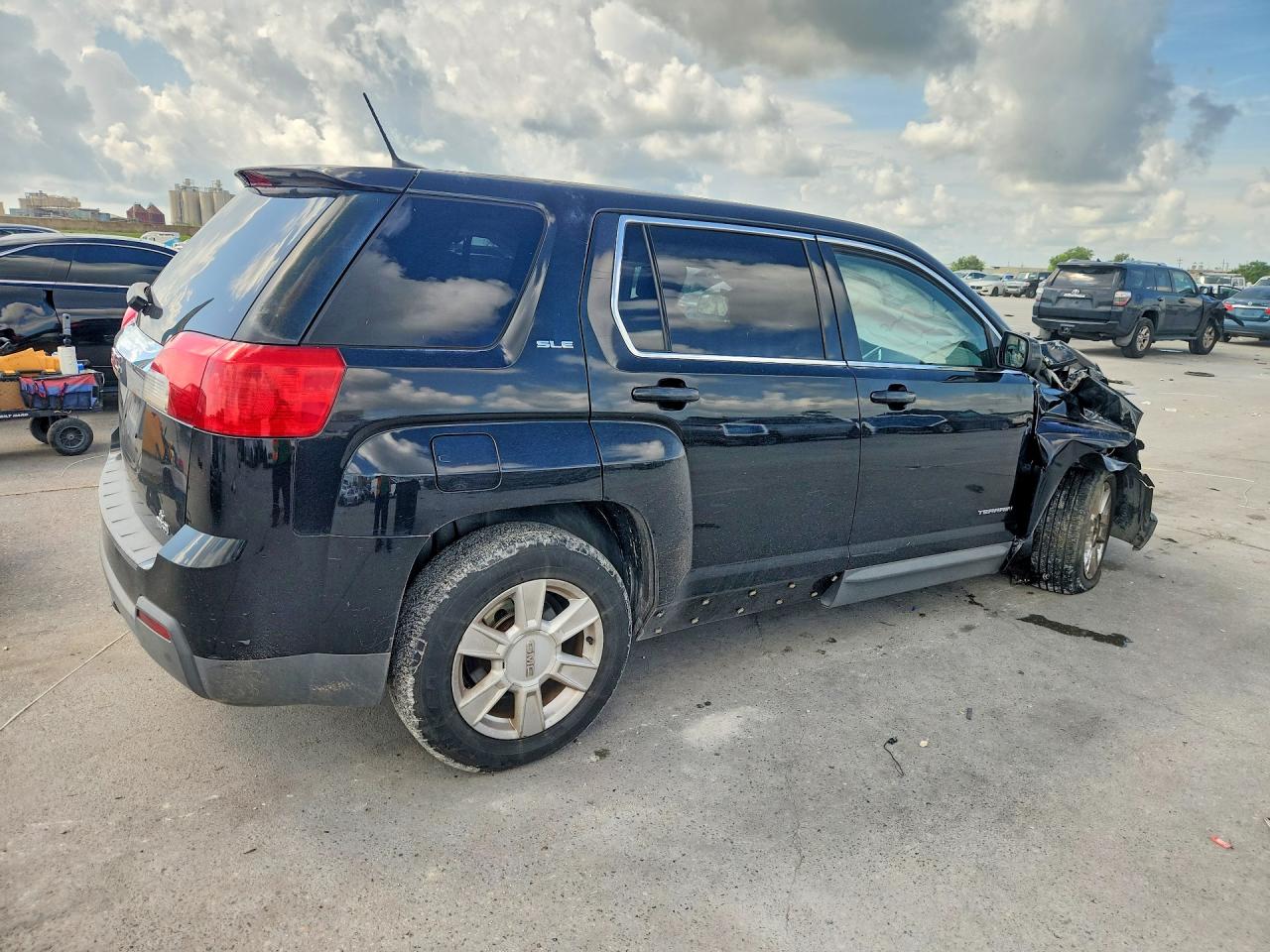 2013 Gmc Terrain Sle Черный vin: 2GKALMEK0D6184967