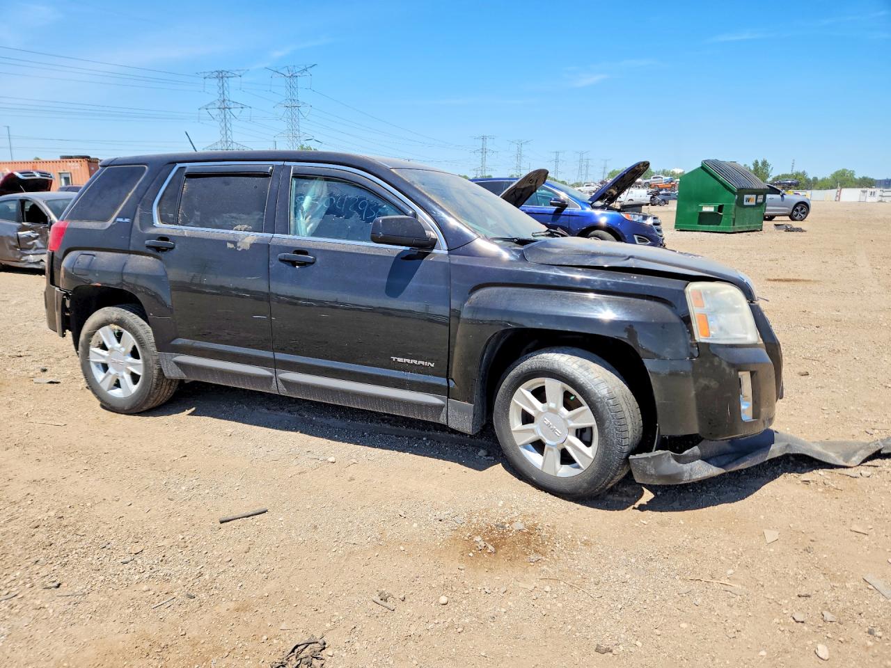 2013 Gmc Terrain Черный vin: 2GKALMEK0D6354955