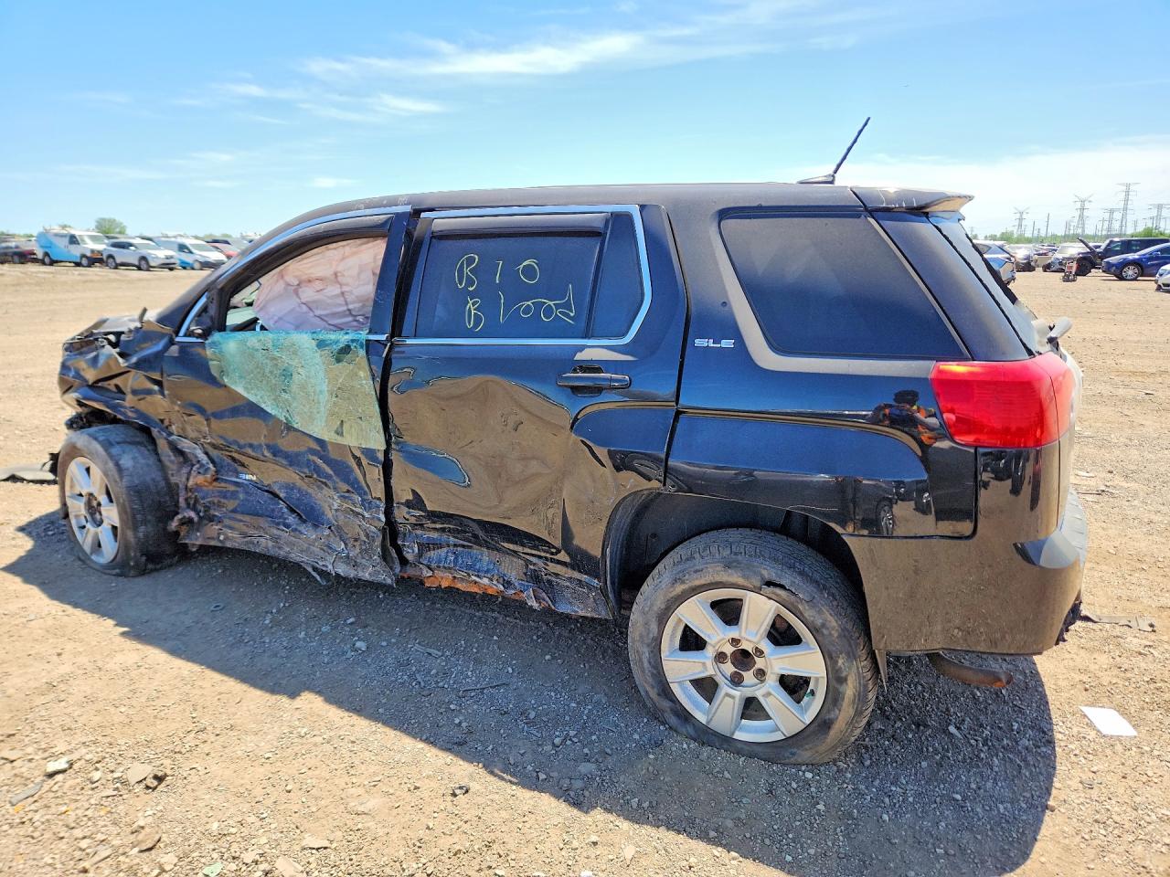 2013 Gmc Terrain Черный vin: 2GKALMEK0D6354955