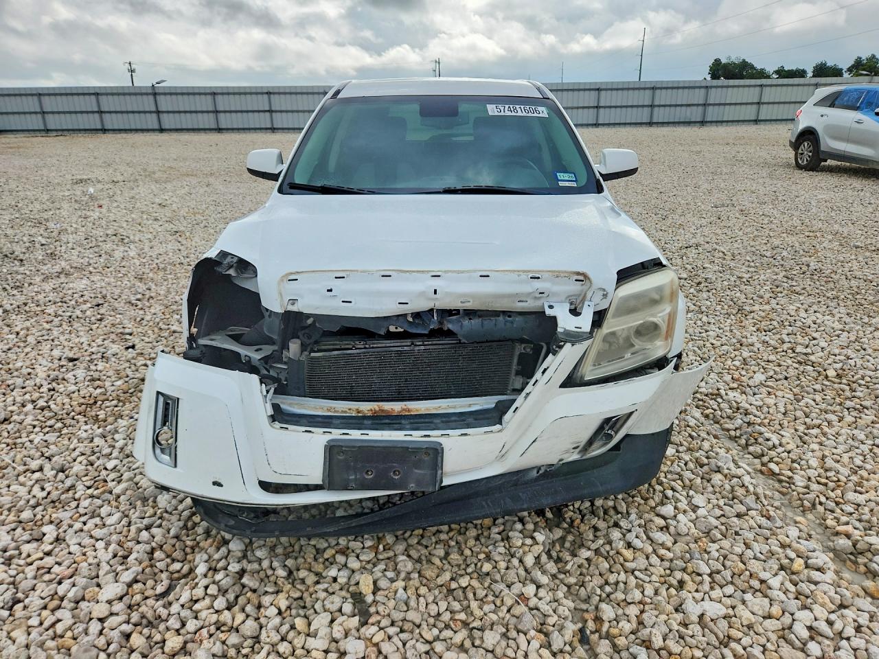 2013 Gmc Terrain Sle White vin: 2GKALMEK0D6402177