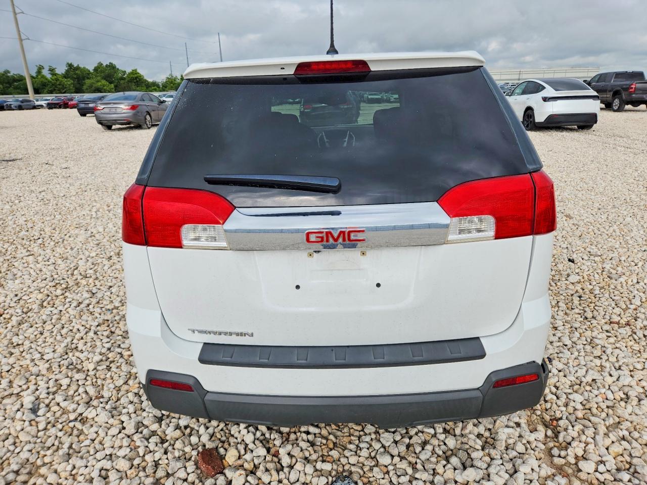 2013 Gmc Terrain Sle White vin: 2GKALMEK0D6402177