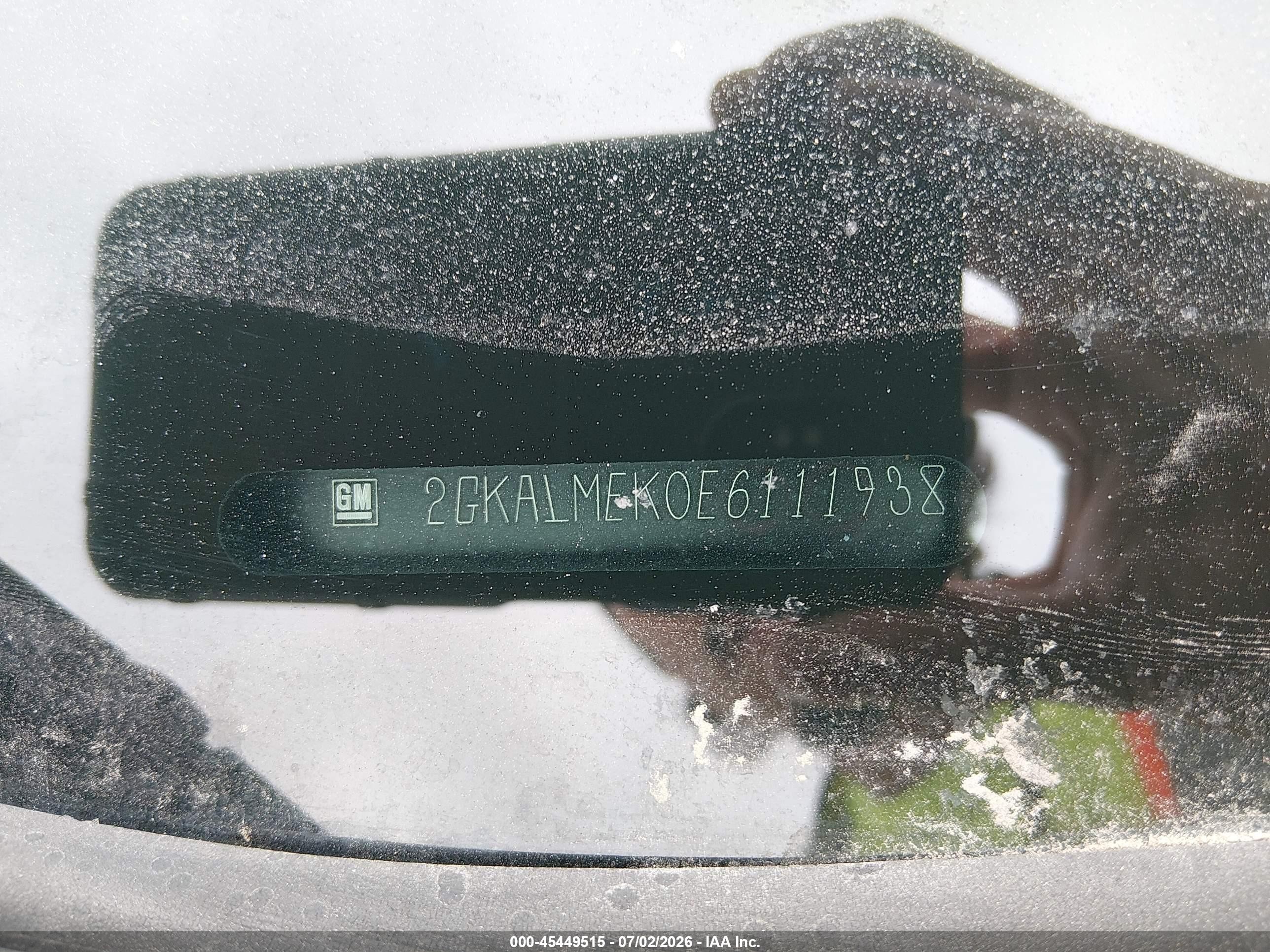 2014 Gmc Terrain Sle-1 Silver vin: 2GKALMEK0E6111938