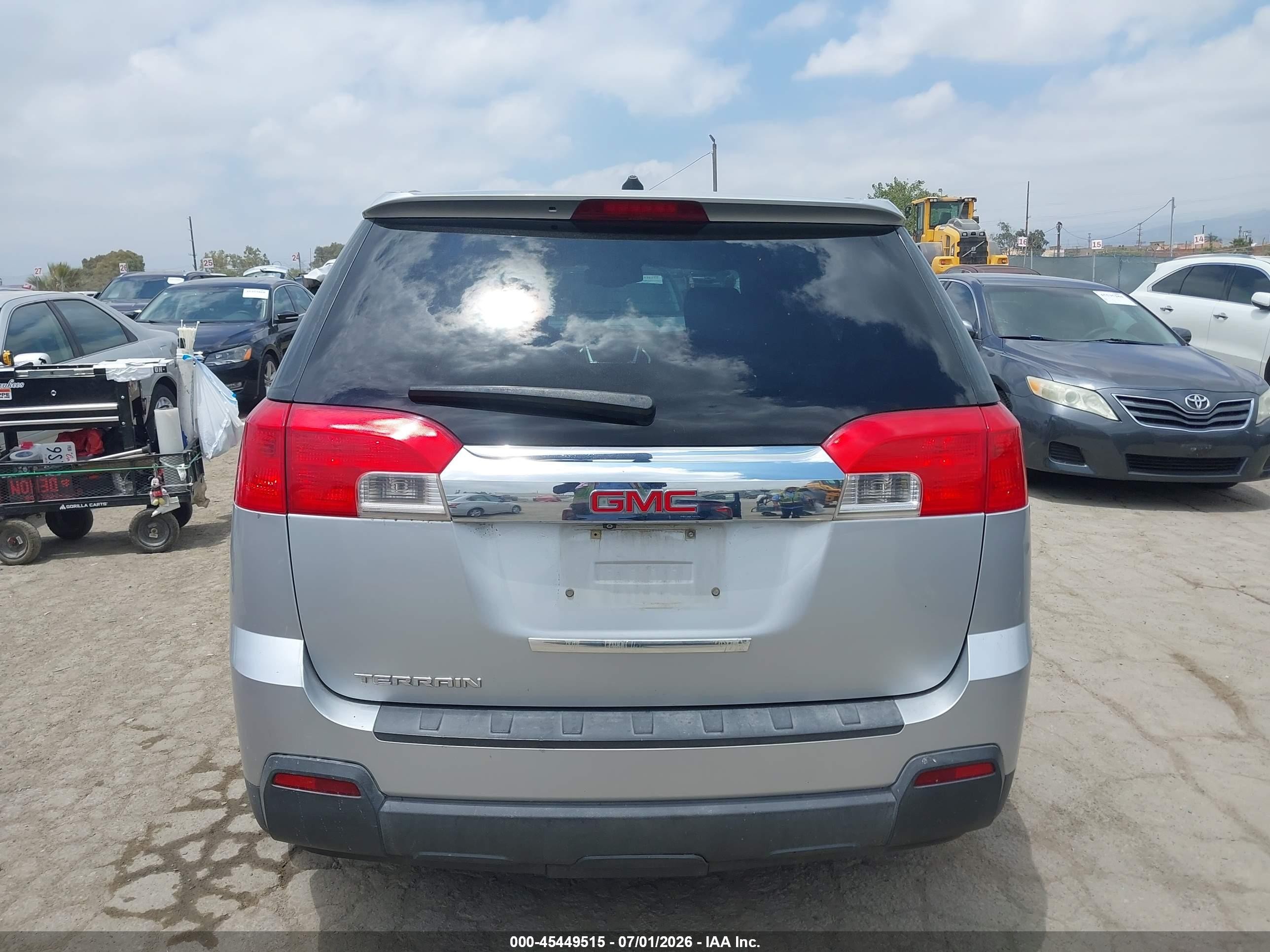 2014 Gmc Terrain Sle-1 Silver vin: 2GKALMEK0E6111938