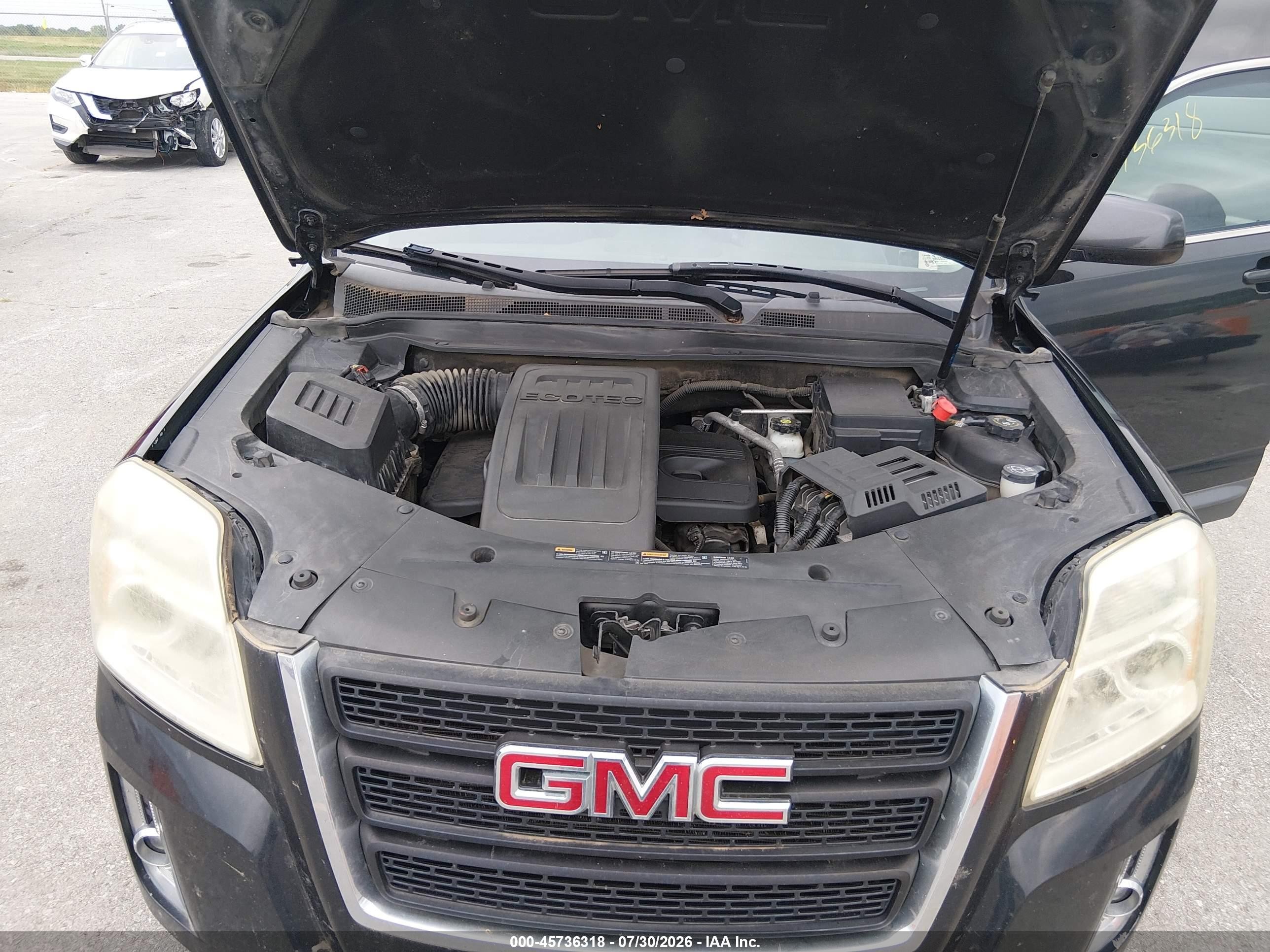 2014 Gmc Terrain Sle-1 Black vin: 2GKALMEK0E6199065