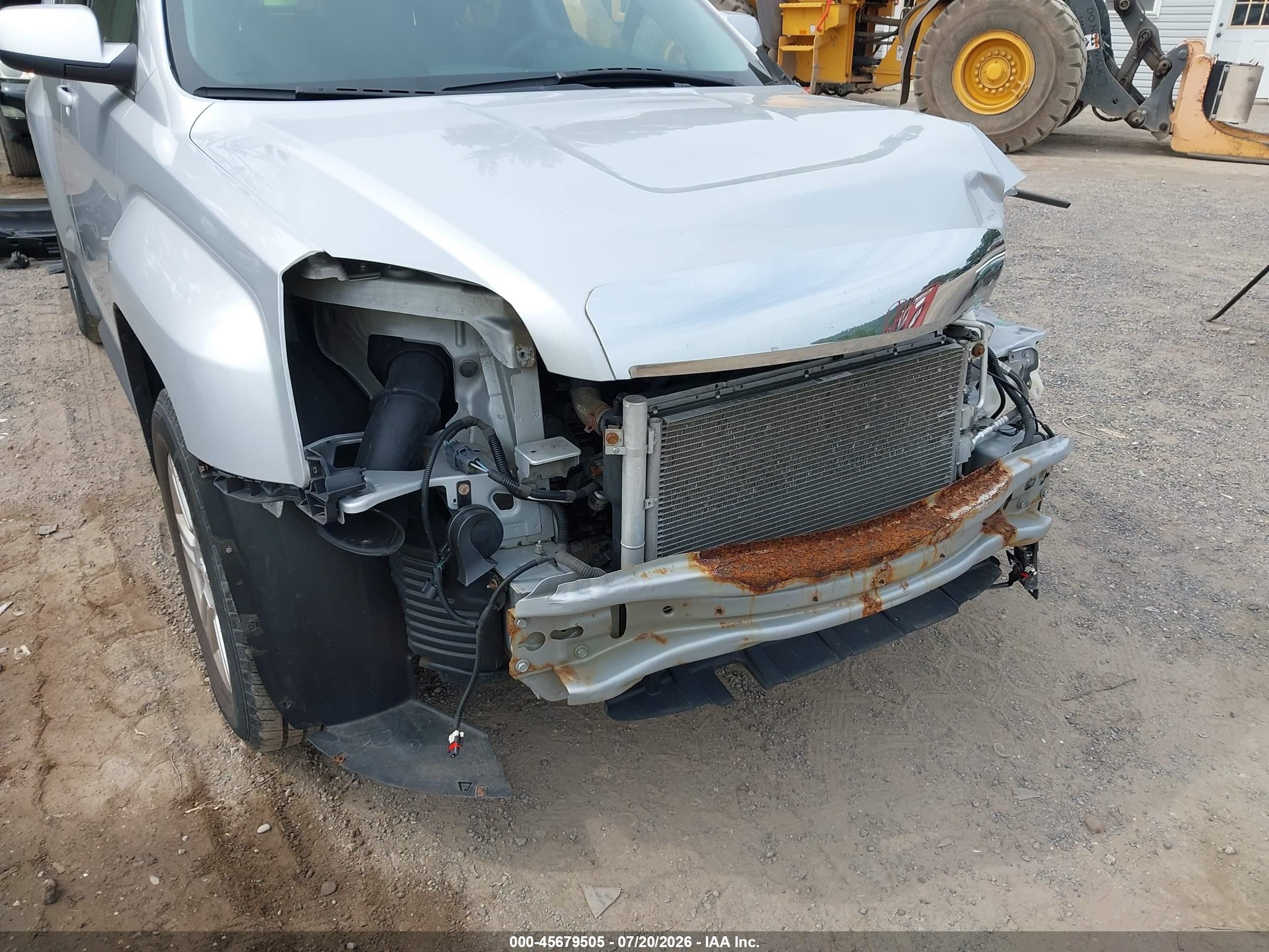 2014 Gmc Terrain Sle-1 Silver vin: 2GKALMEK0E6259393