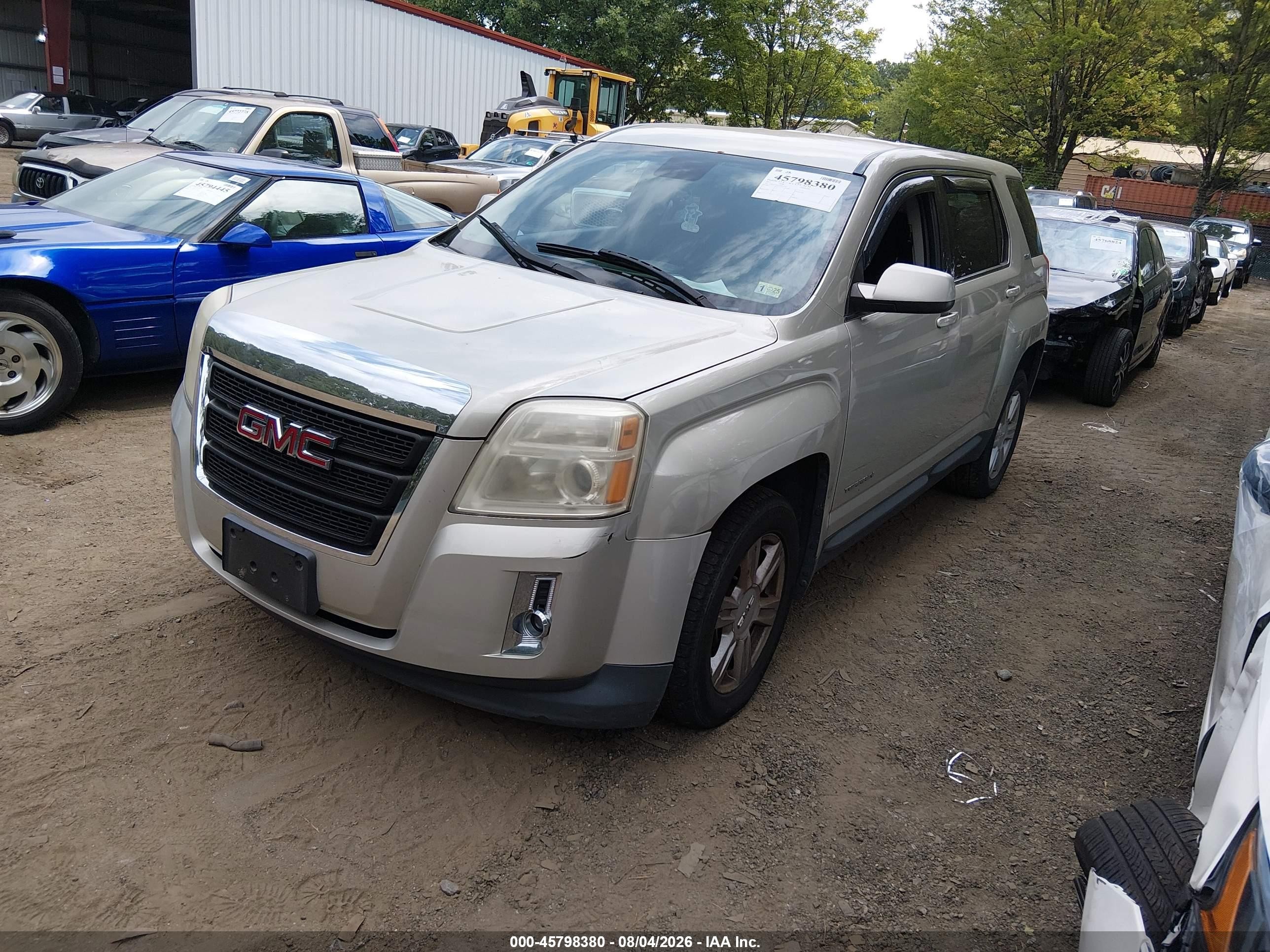 2014 Gmc Terrain Sle-1 Бежевый vin: 2GKALMEK0E6321018