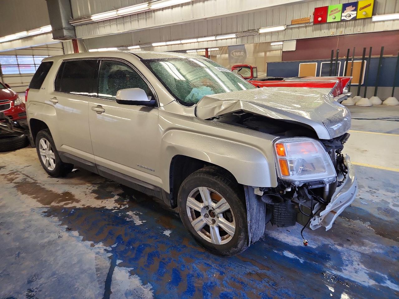 2014 Gmc Terrain Sle Бежевый vin: 2GKALMEK0E6349269