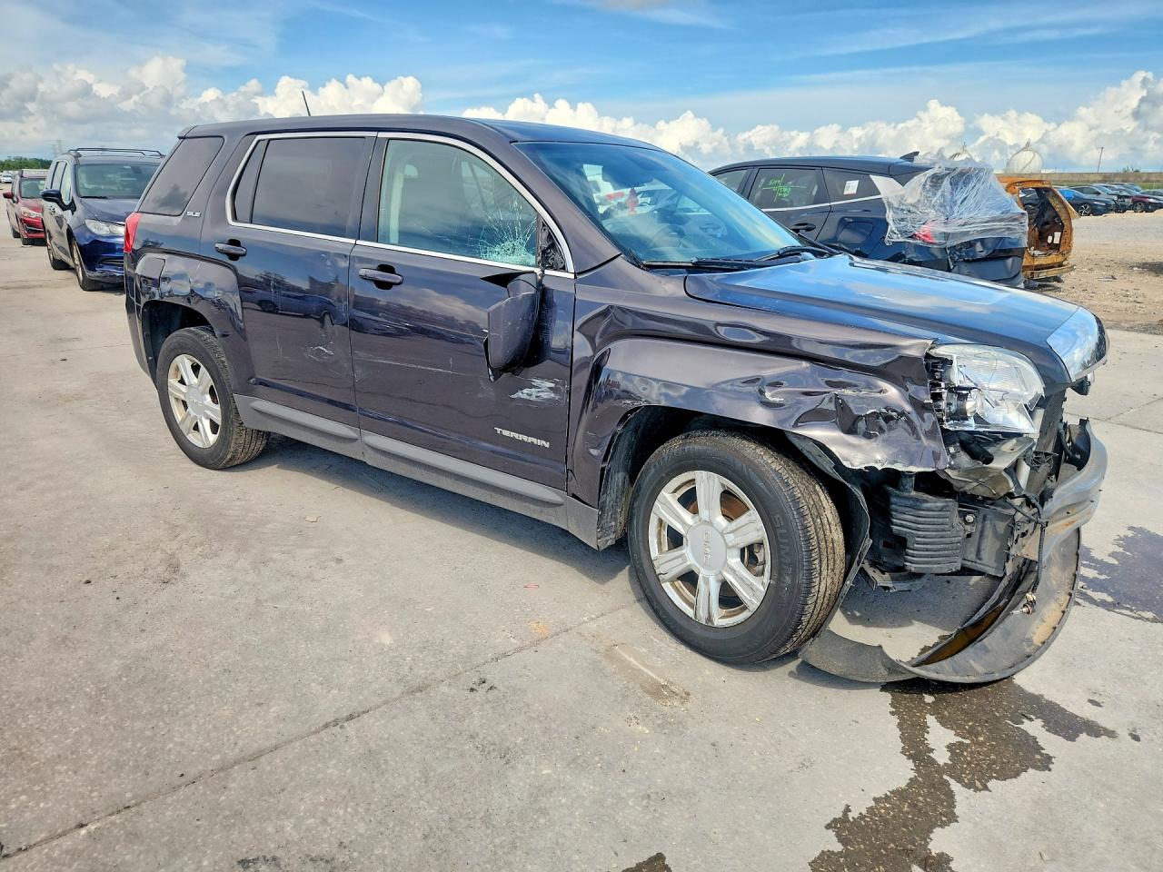 2014 Gmc Terrain Sle Black vin: 2GKALMEK0E6356450
