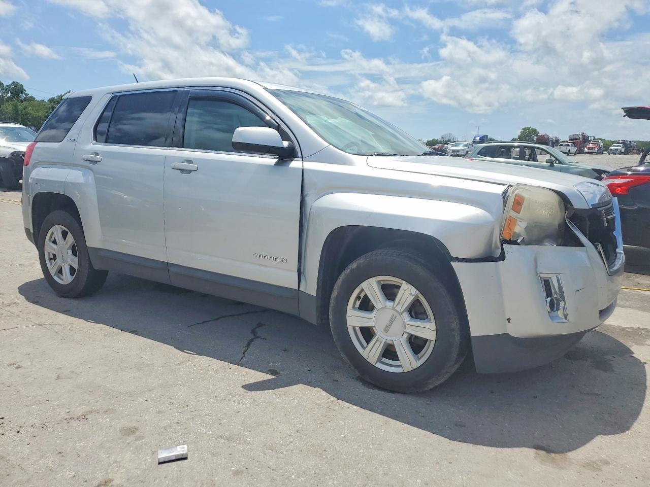 2015 Gmc Terrain Sle Silver vin: 2GKALMEK0F6143791