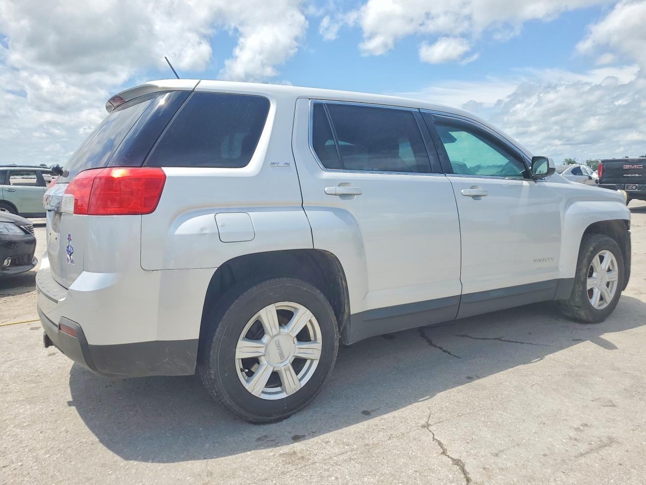 2015 Gmc Terrain Sle Silver vin: 2GKALMEK0F6143791