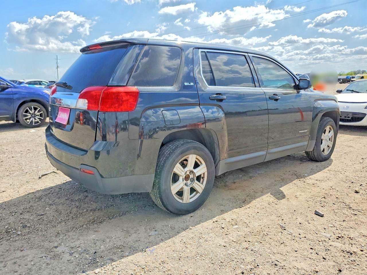 2015 Gmc Terrain Sle Black vin: 2GKALMEK0F6185362
