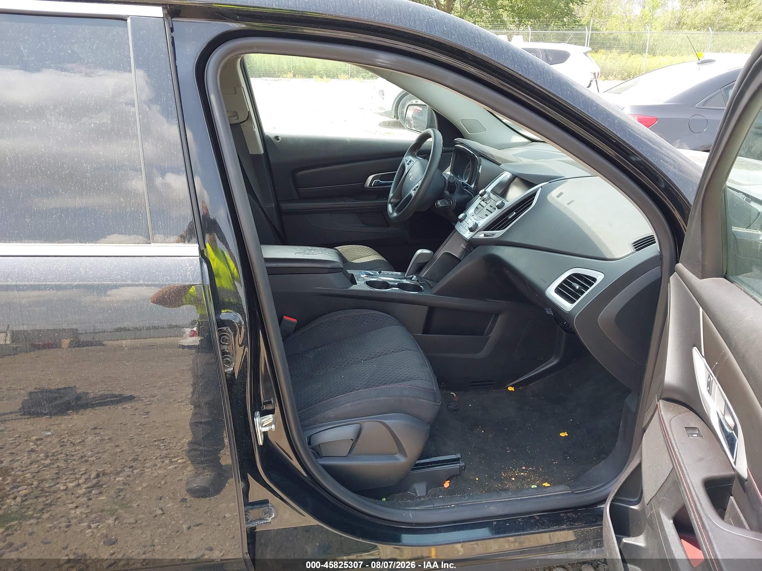 2015 Gmc Terrain Sle-1 Черный vin: 2GKALMEK0F6286496