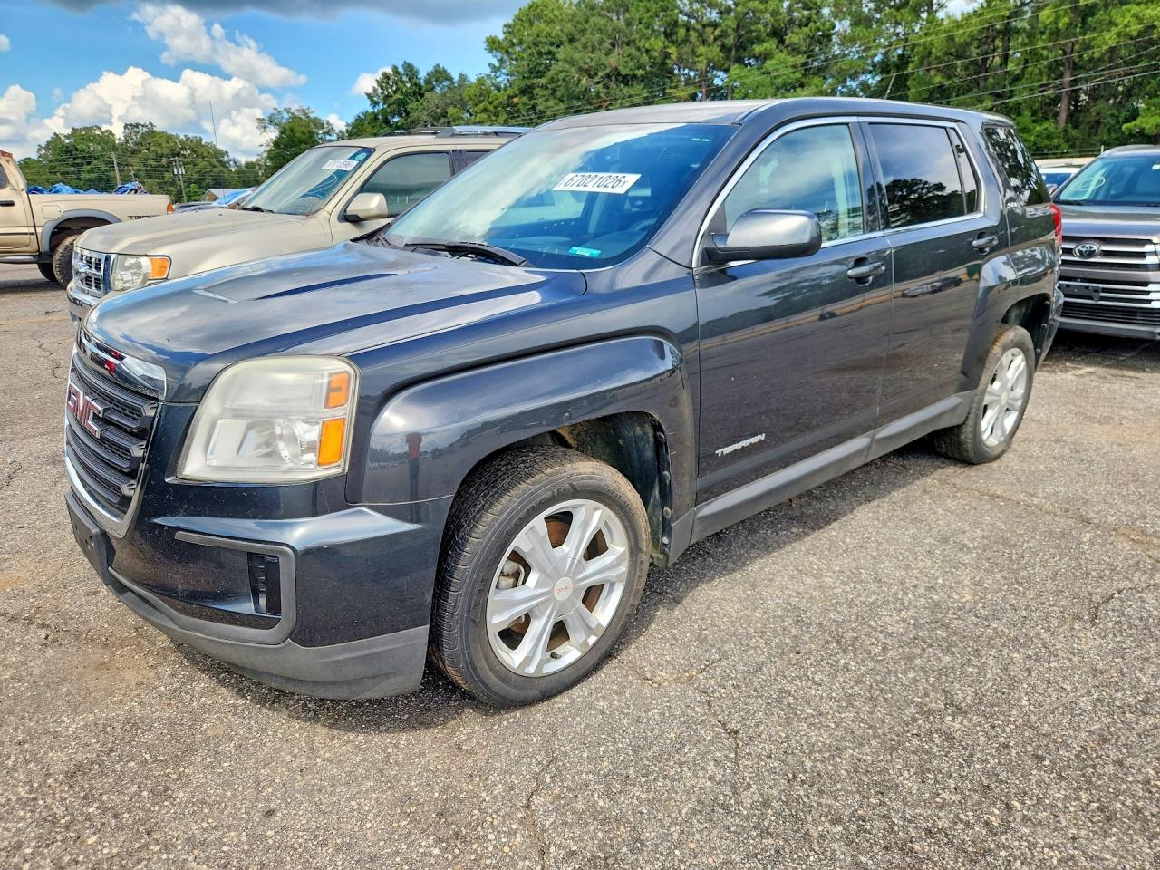 2017 Gmc Terrain Sle Gray vin: 2GKALMEK0H6299767