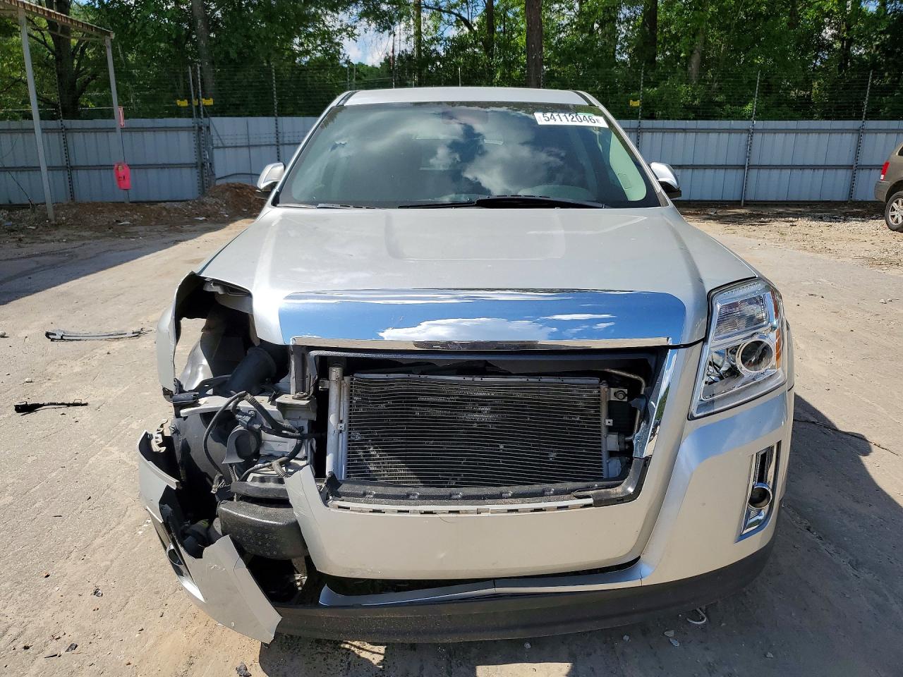 2012 Gmc Terrain Sle Silver vin: 2GKALMEK1C6123271