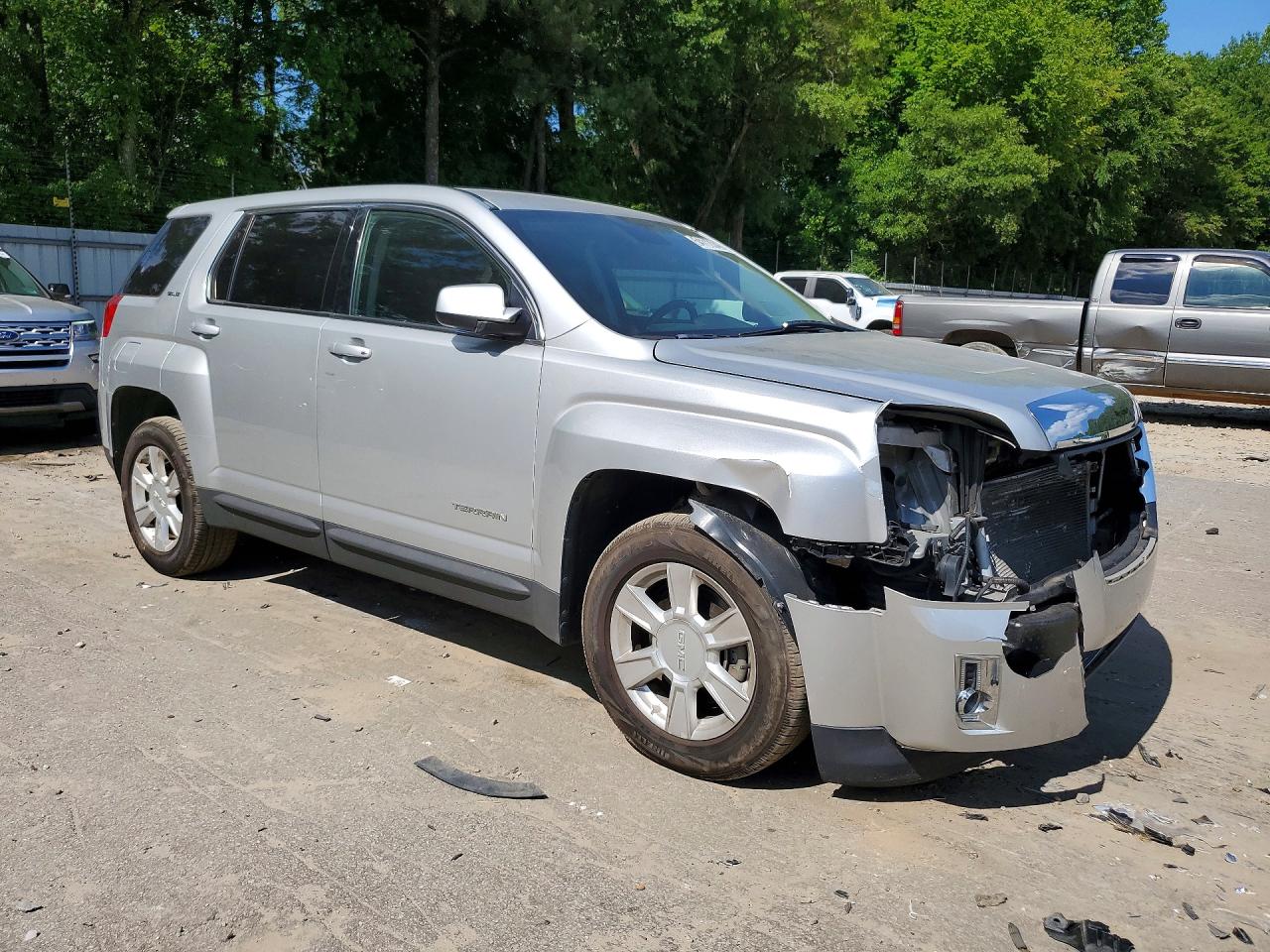 2012 Gmc Terrain Sle Silver vin: 2GKALMEK1C6123271