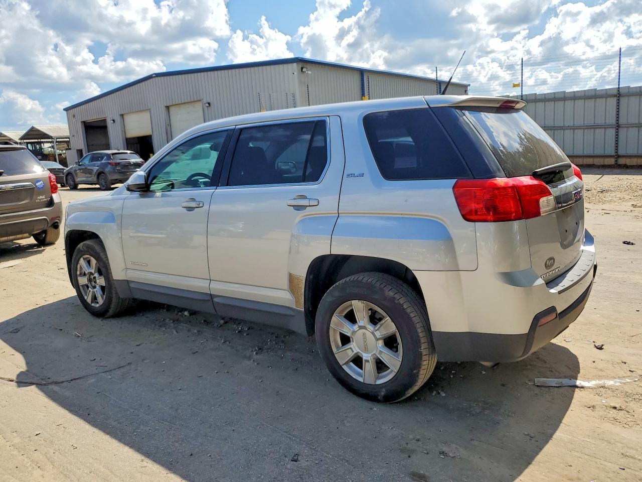2012 Gmc Terrain Sle Silver vin: 2GKALMEK1C6123271