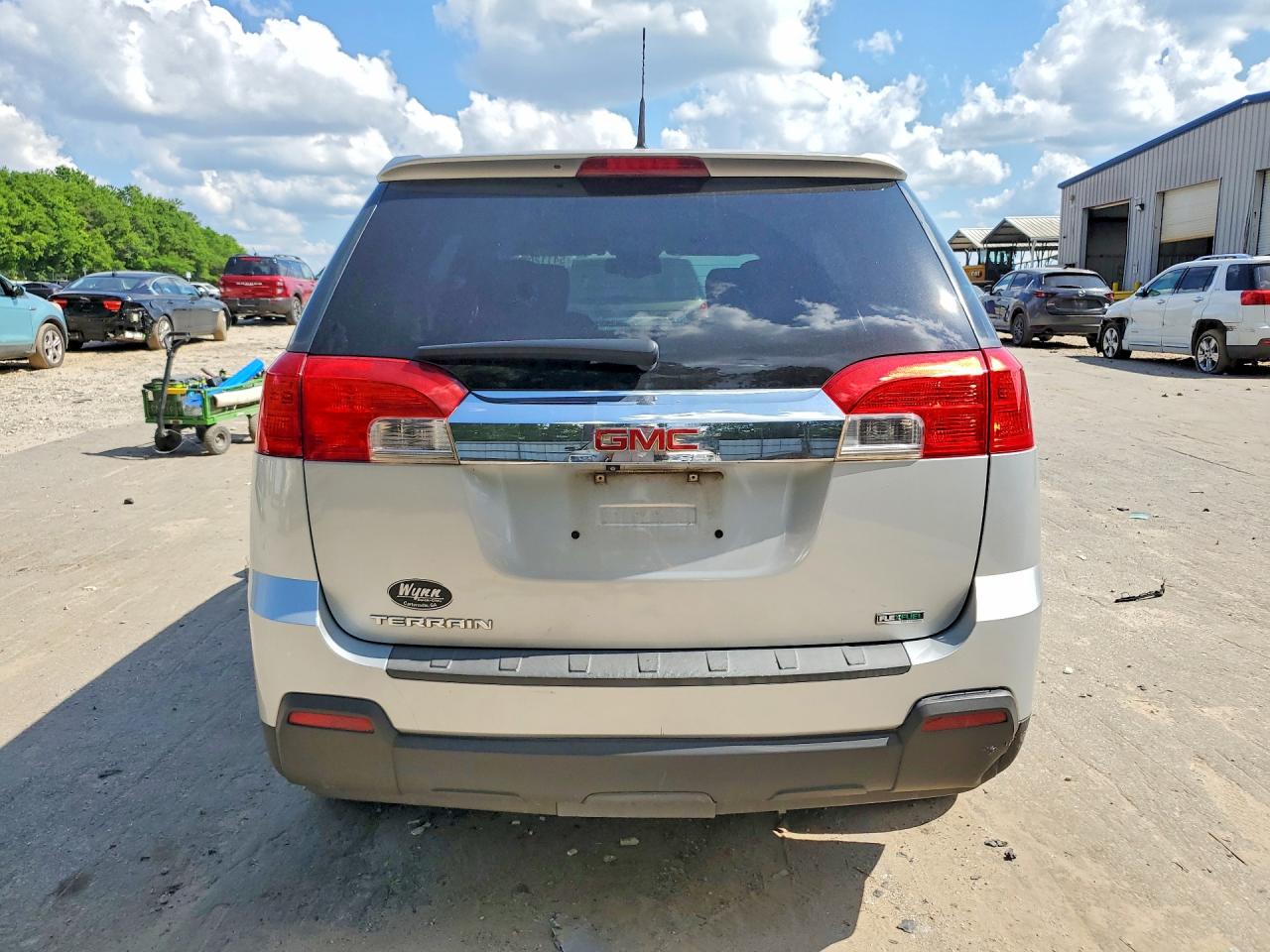 2012 Gmc Terrain Sle Silver vin: 2GKALMEK1C6123271