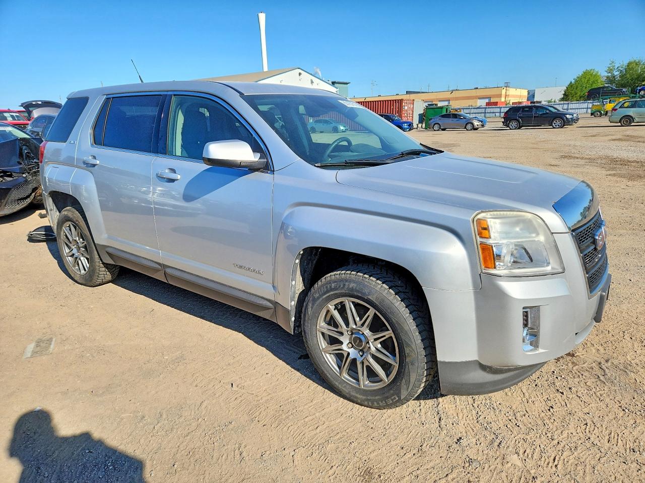 2012 Gmc Terrain Sle Silver vin: 2GKALMEK1C6184782
