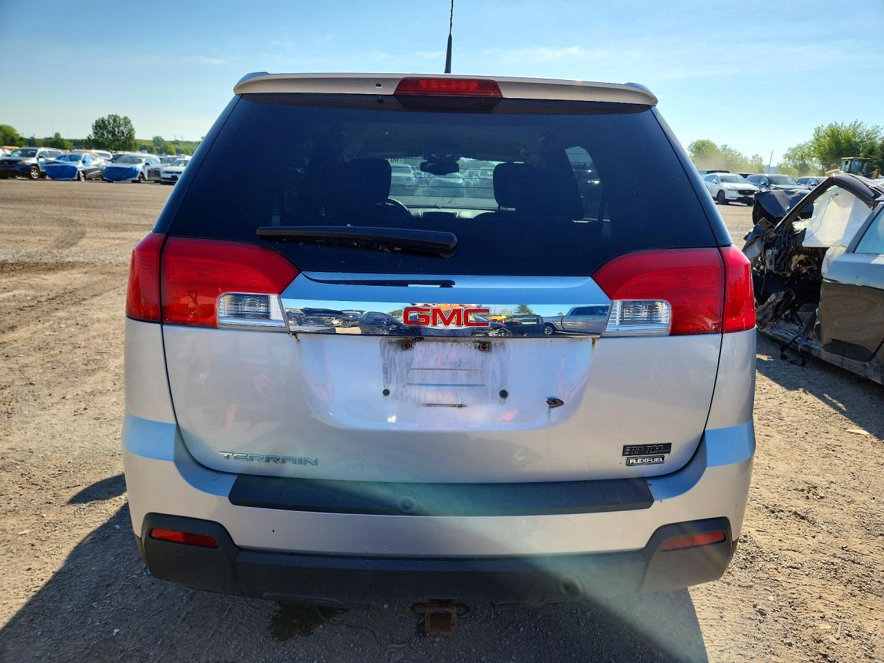 2012 Gmc Terrain Sle Silver vin: 2GKALMEK1C6184782