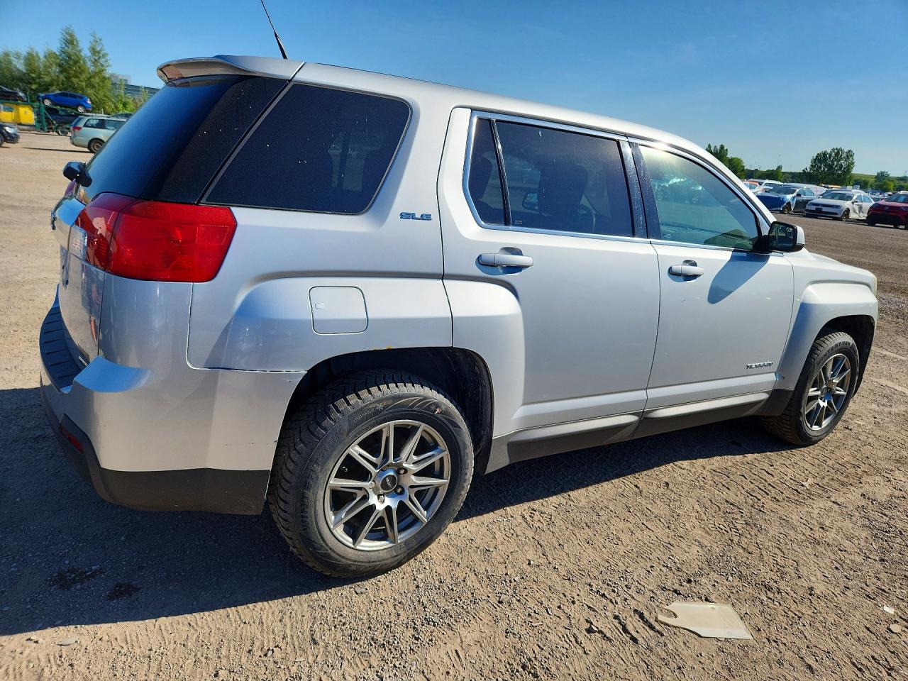 2012 Gmc Terrain Sle Silver vin: 2GKALMEK1C6184782