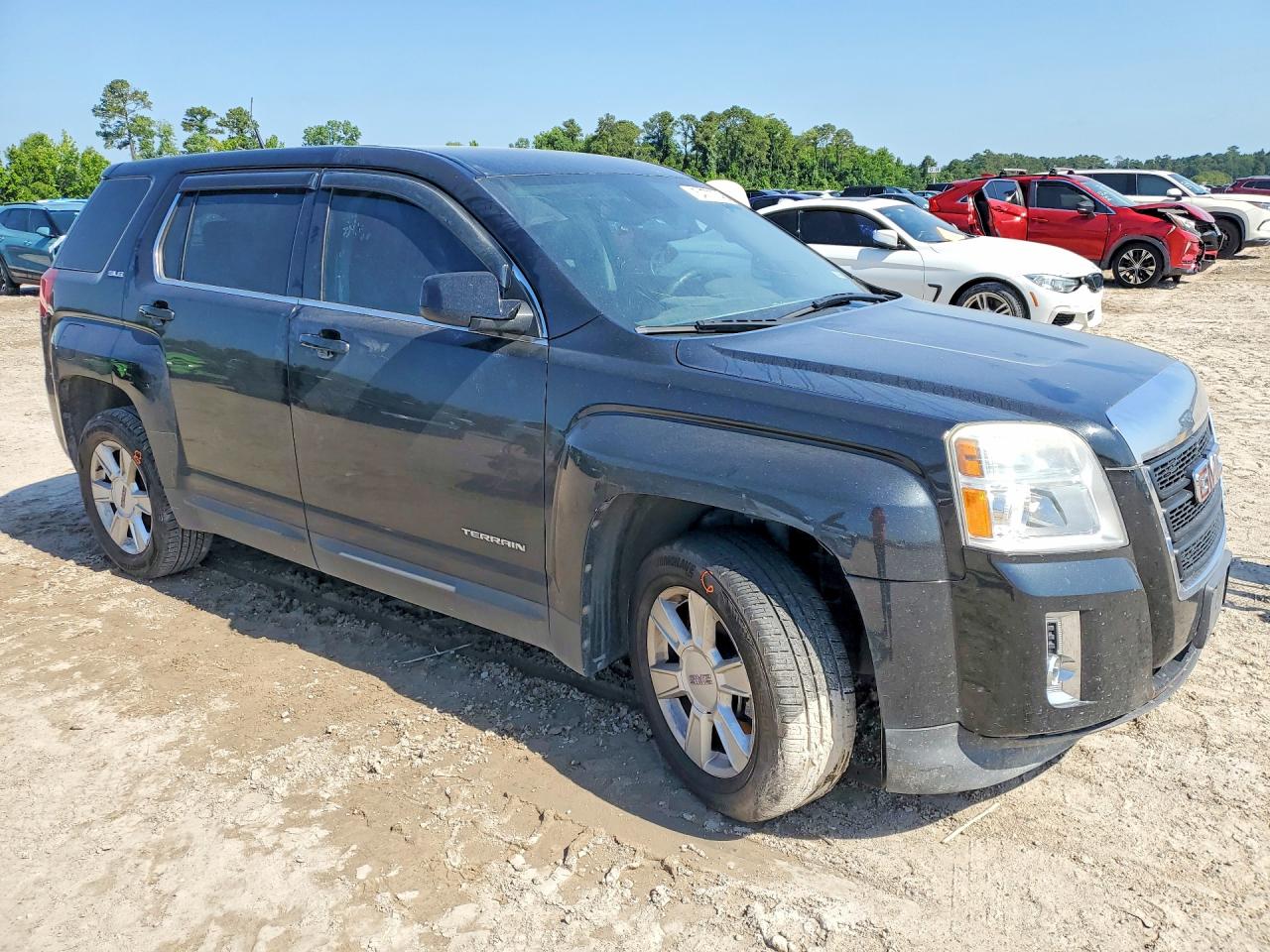 2012 Gmc Terrain Sle Charcoal vin: 2GKALMEK1C6200222