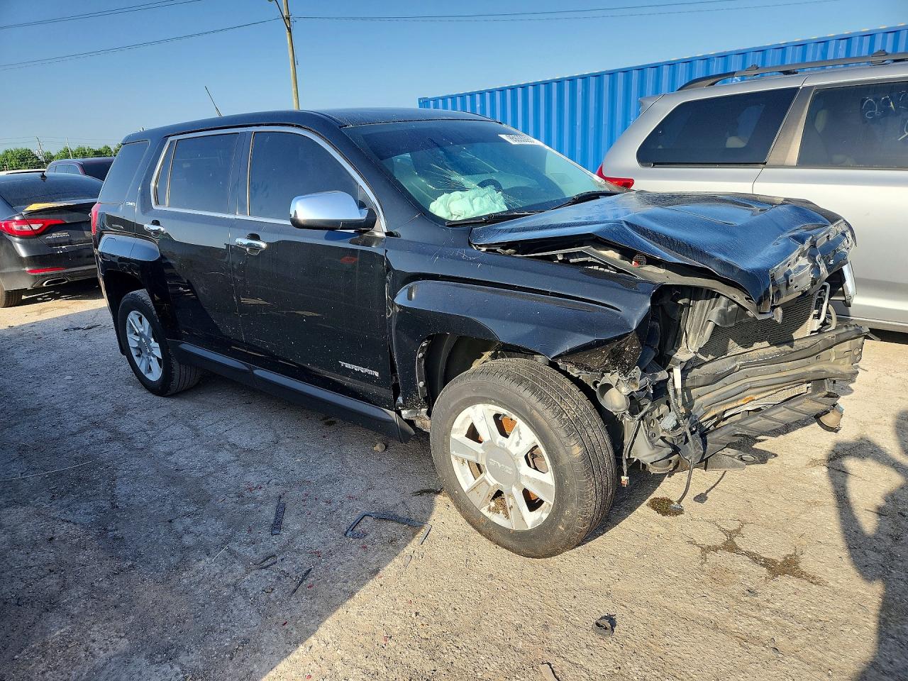 2012 Gmc Terrain Sle Black vin: 2GKALMEK1C6217361
