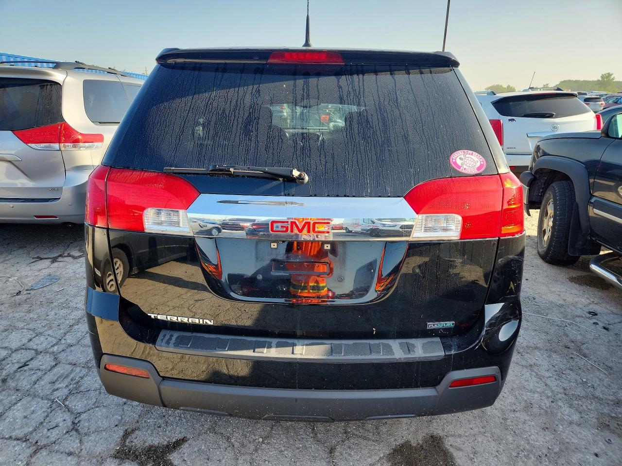 2012 Gmc Terrain Sle Black vin: 2GKALMEK1C6217361