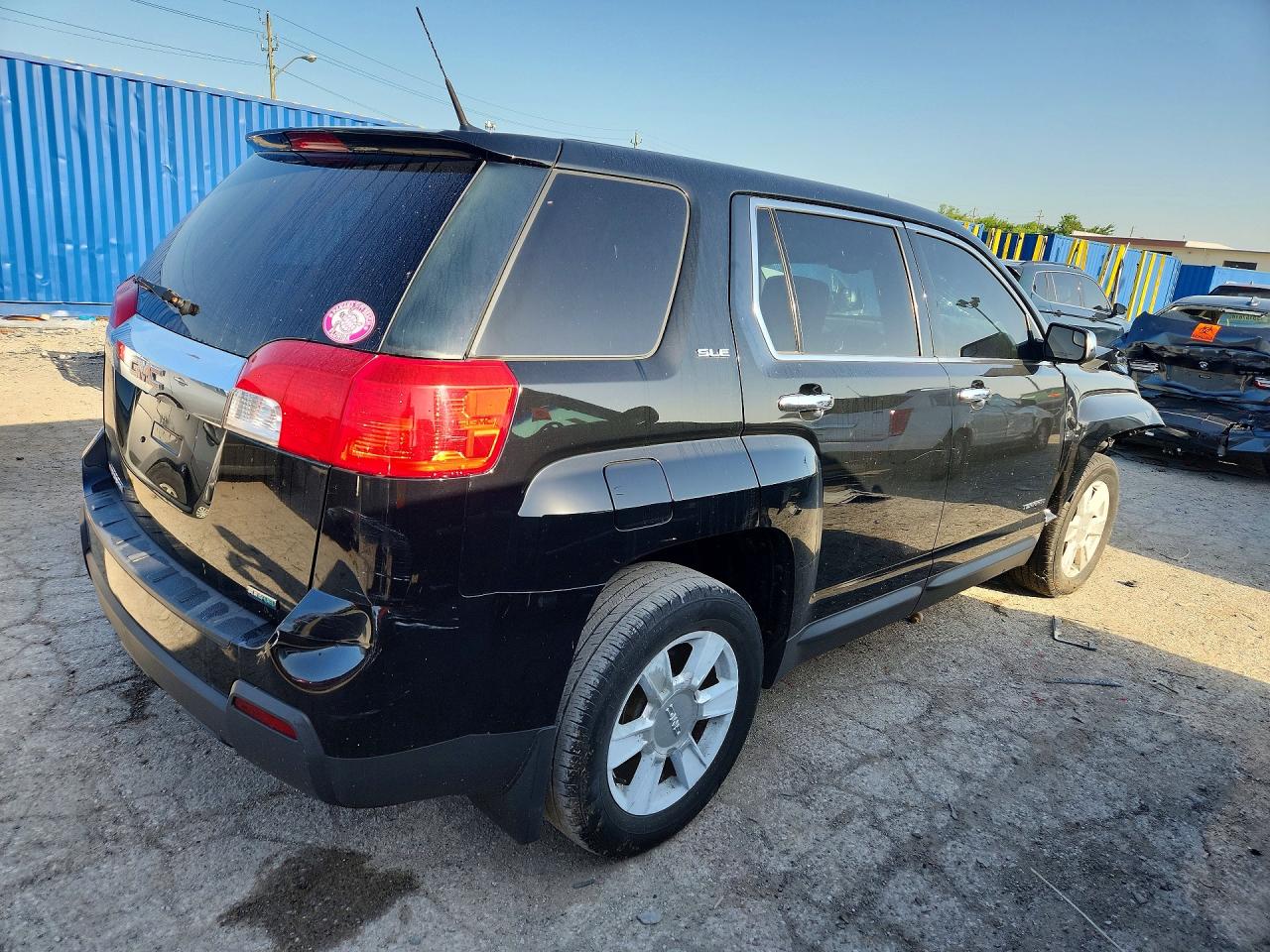 2012 Gmc Terrain Sle Black vin: 2GKALMEK1C6217361