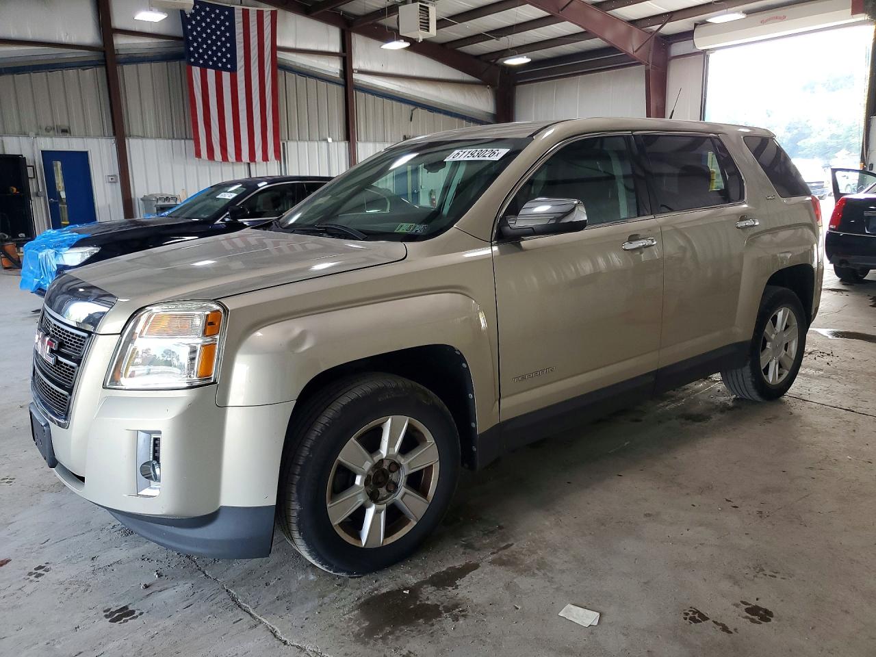 2012 Gmc Terrain Sle Tan vin: 2GKALMEK1C6237464