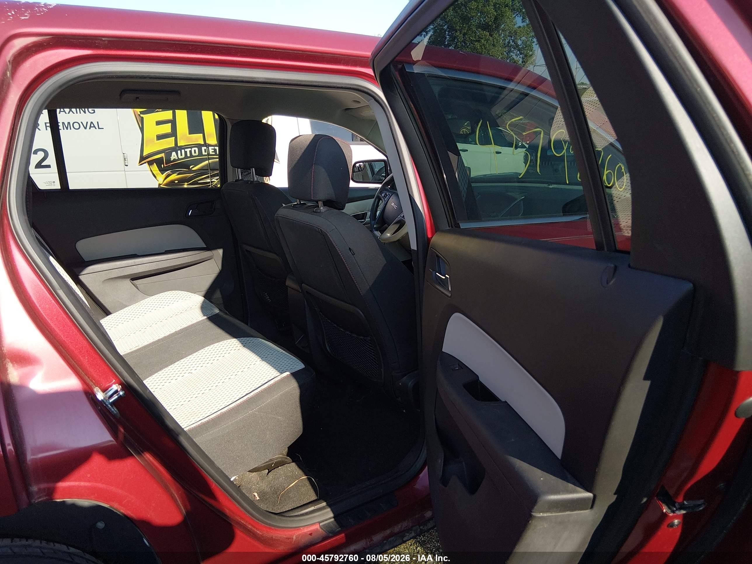 2012 Gmc Terrain Sle-1 Red vin: 2GKALMEK1C6240784