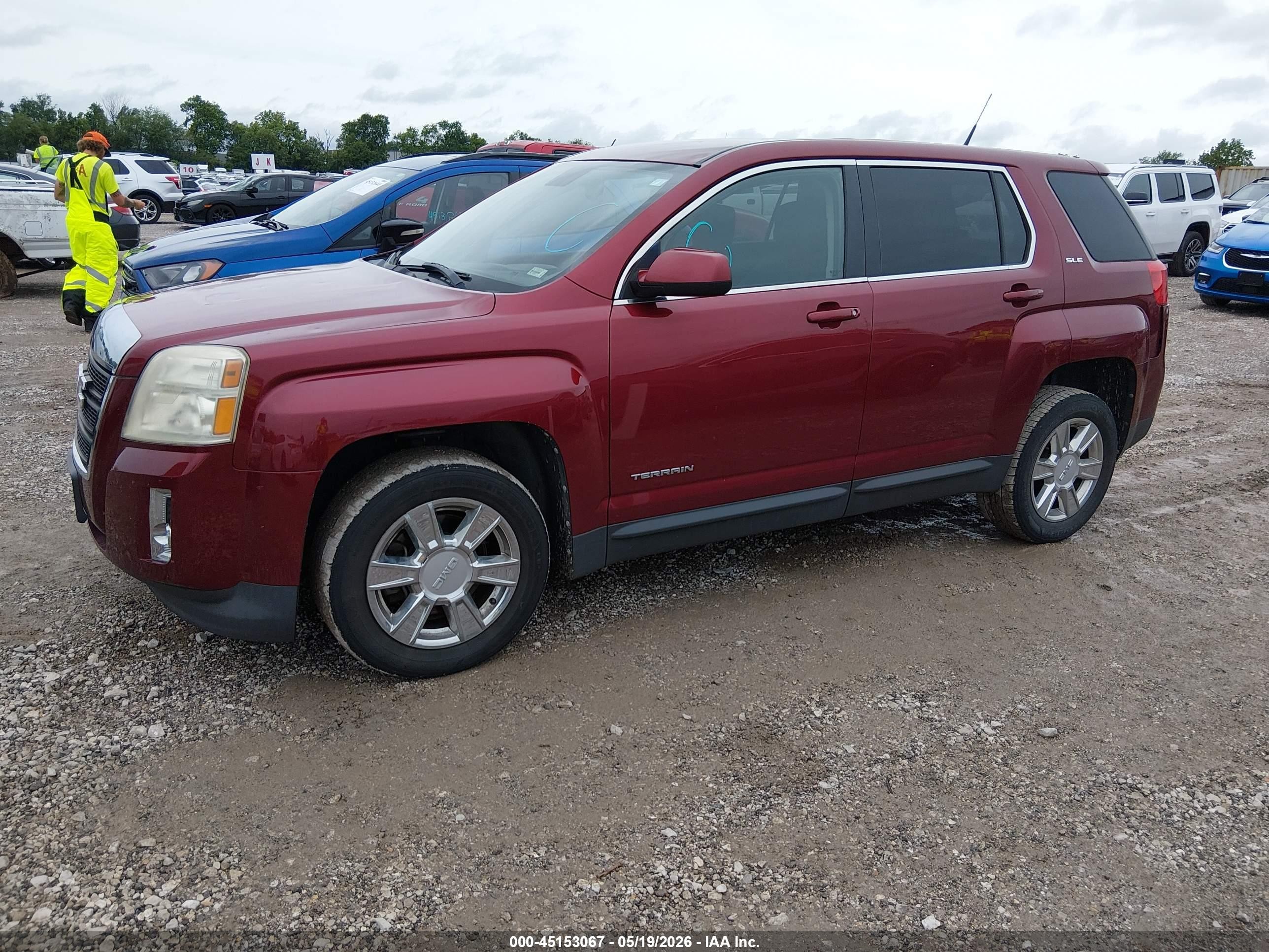 2012 Gmc Terrain Sle-1 Maroon vin: 2GKALMEK1C6242521