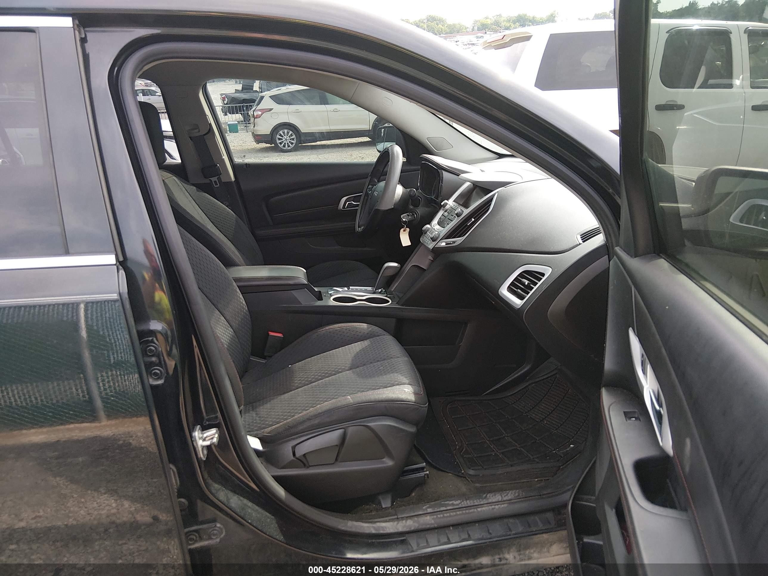 2012 Gmc Terrain Sle-1 Black vin: 2GKALMEK1C6246598