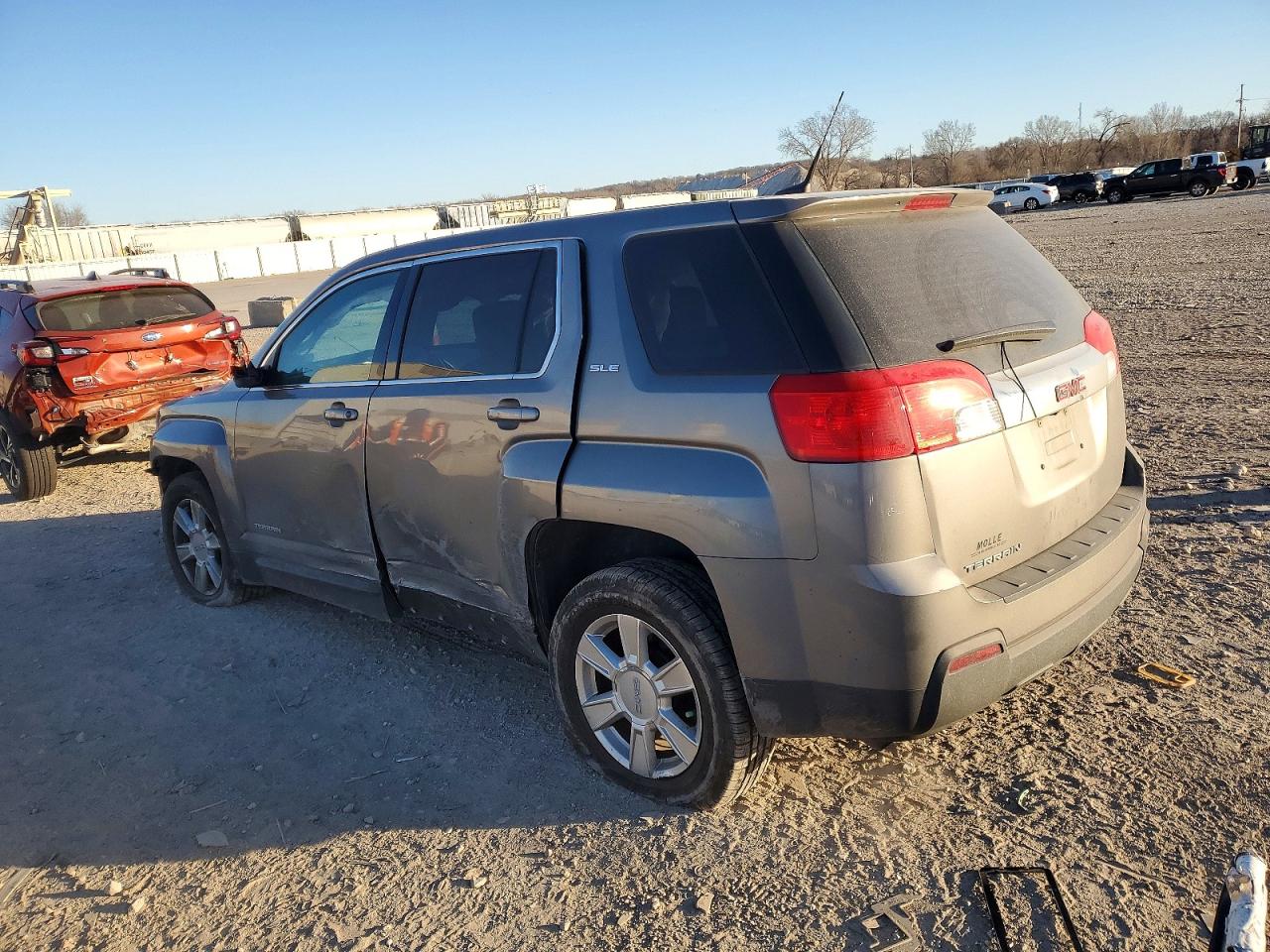 2012 Gmc Terrain Sle Серый vin: 2GKALMEK1C6293016
