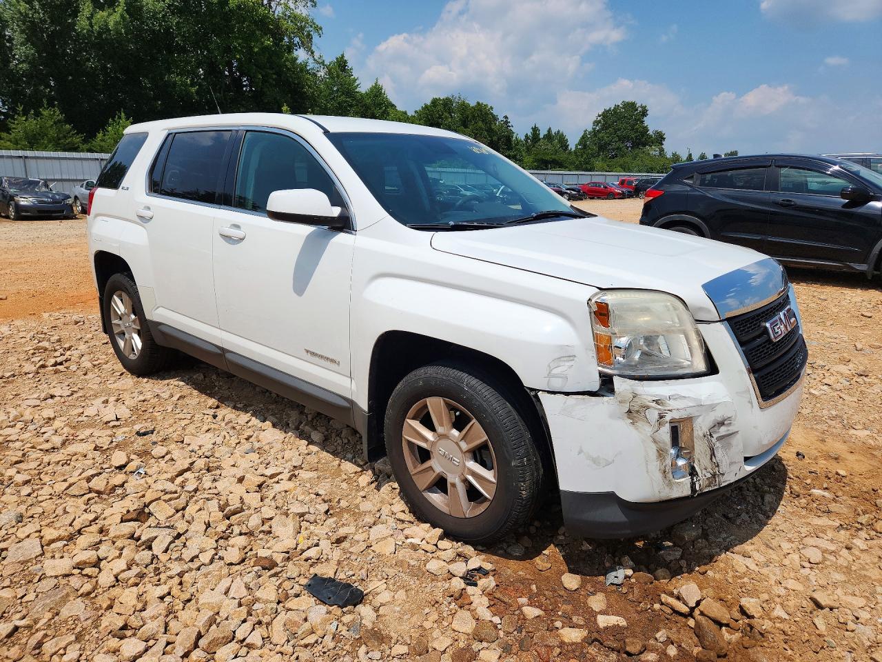 2012 Gmc Terrain Sle White vin: 2GKALMEK1C6342831
