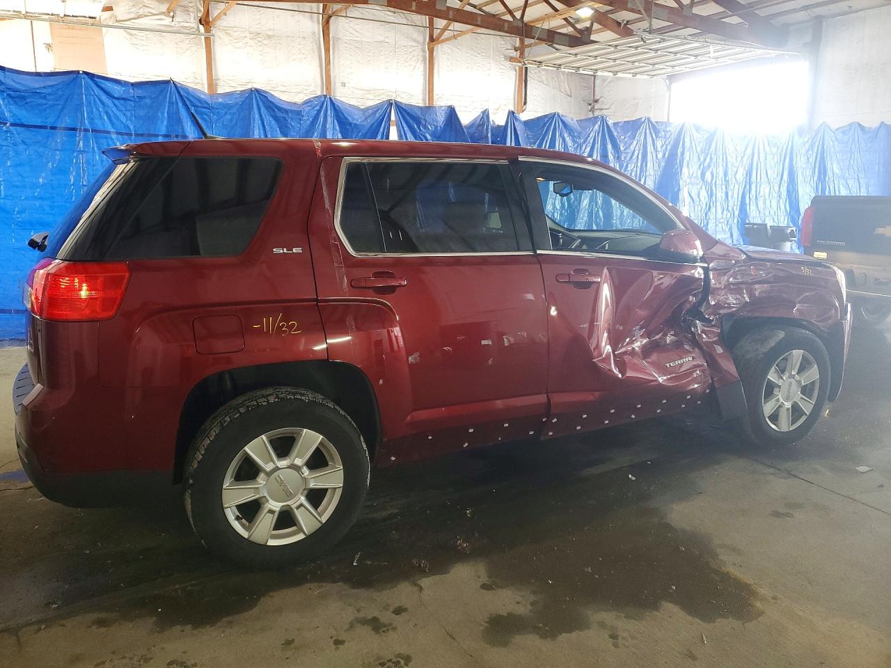 2012 Gmc Terrain Sle Red vin: 2GKALMEK1C6353702