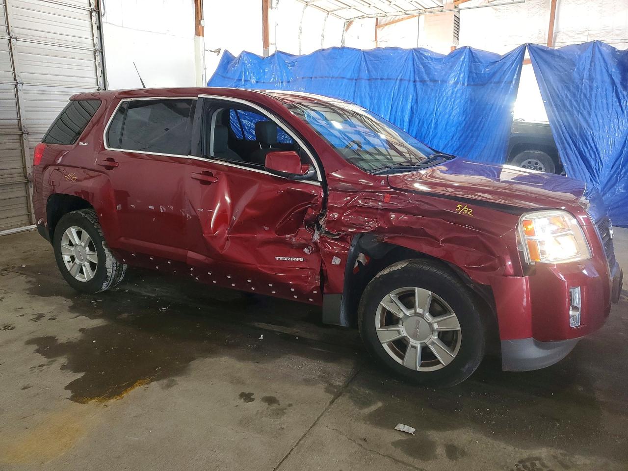 2012 Gmc Terrain Sle Red vin: 2GKALMEK1C6353702